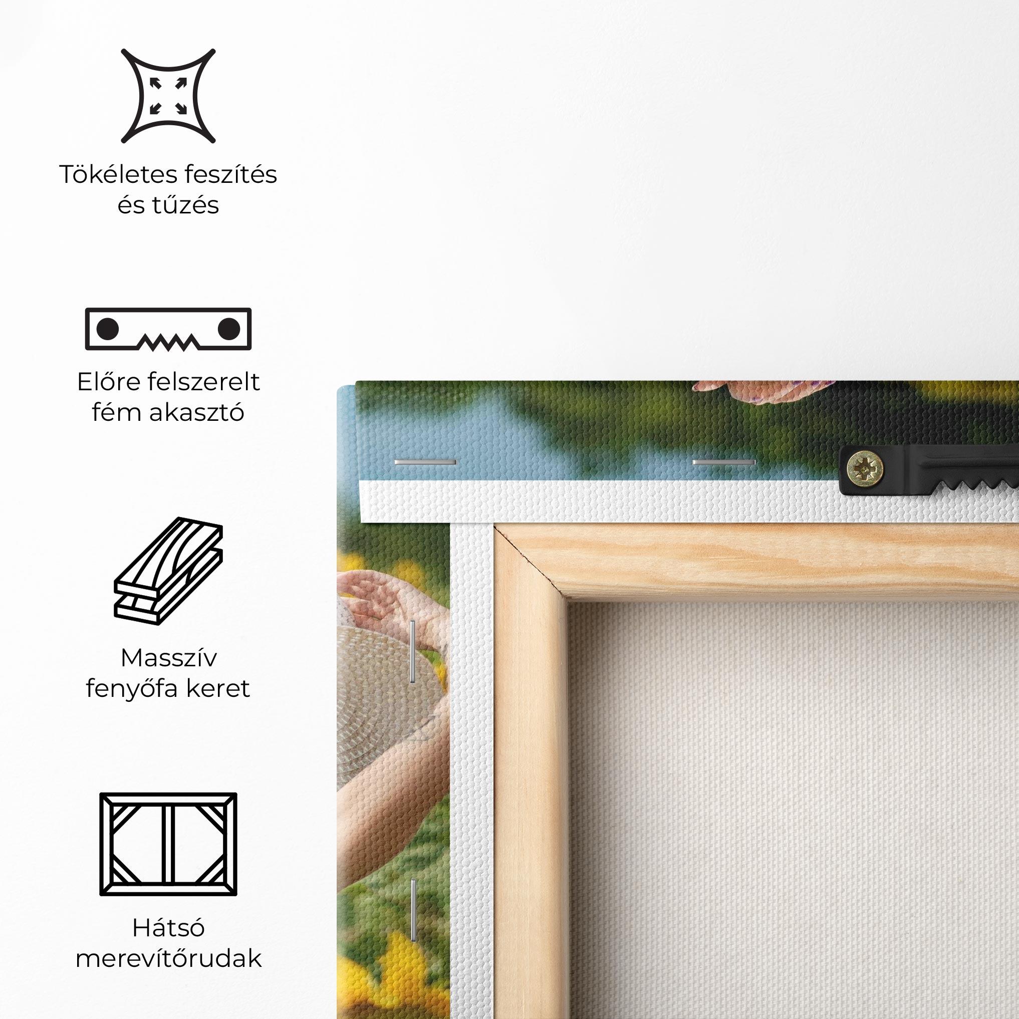 Vászonkép Model Posing mockup 5