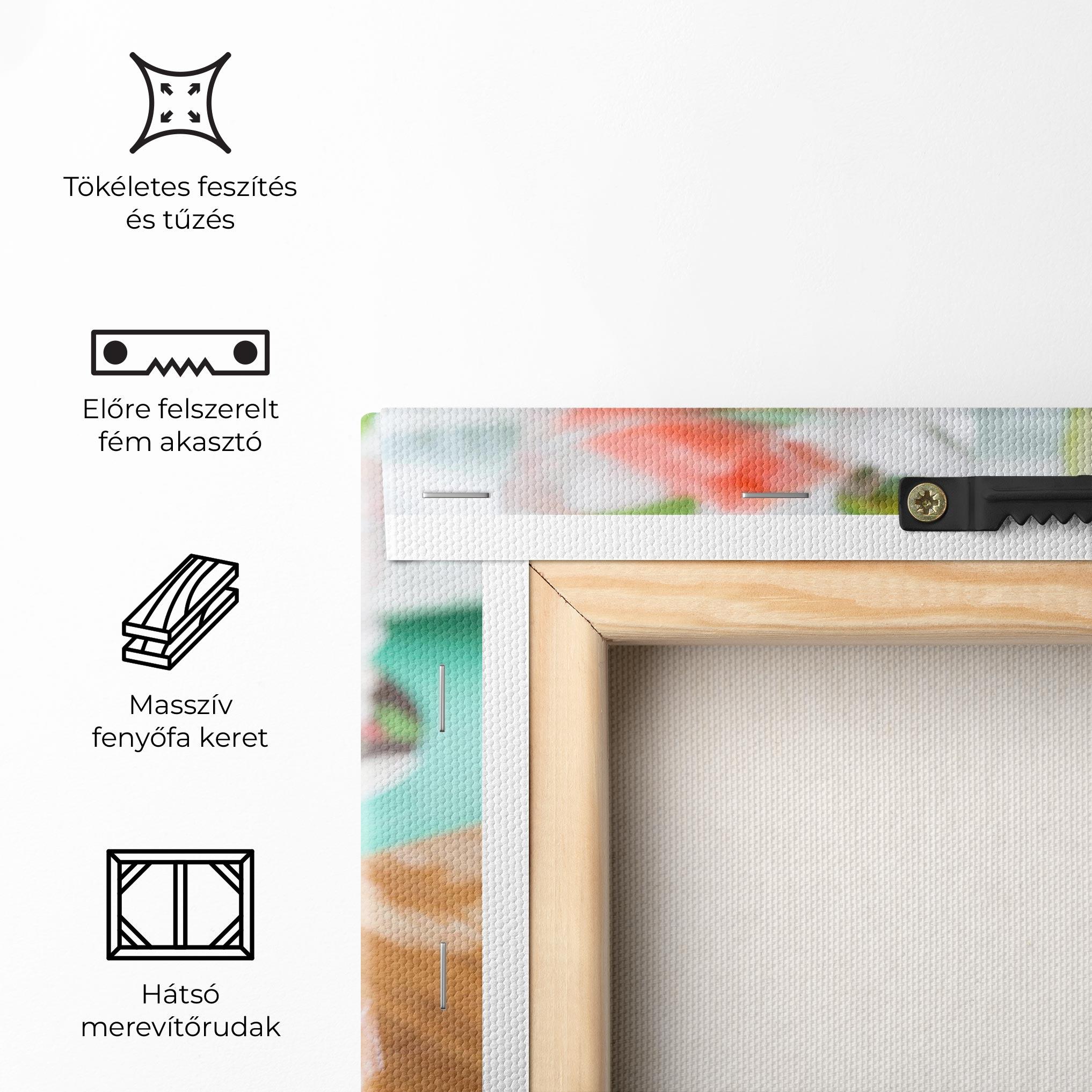 Vászonkép Summer Drink mockup 5