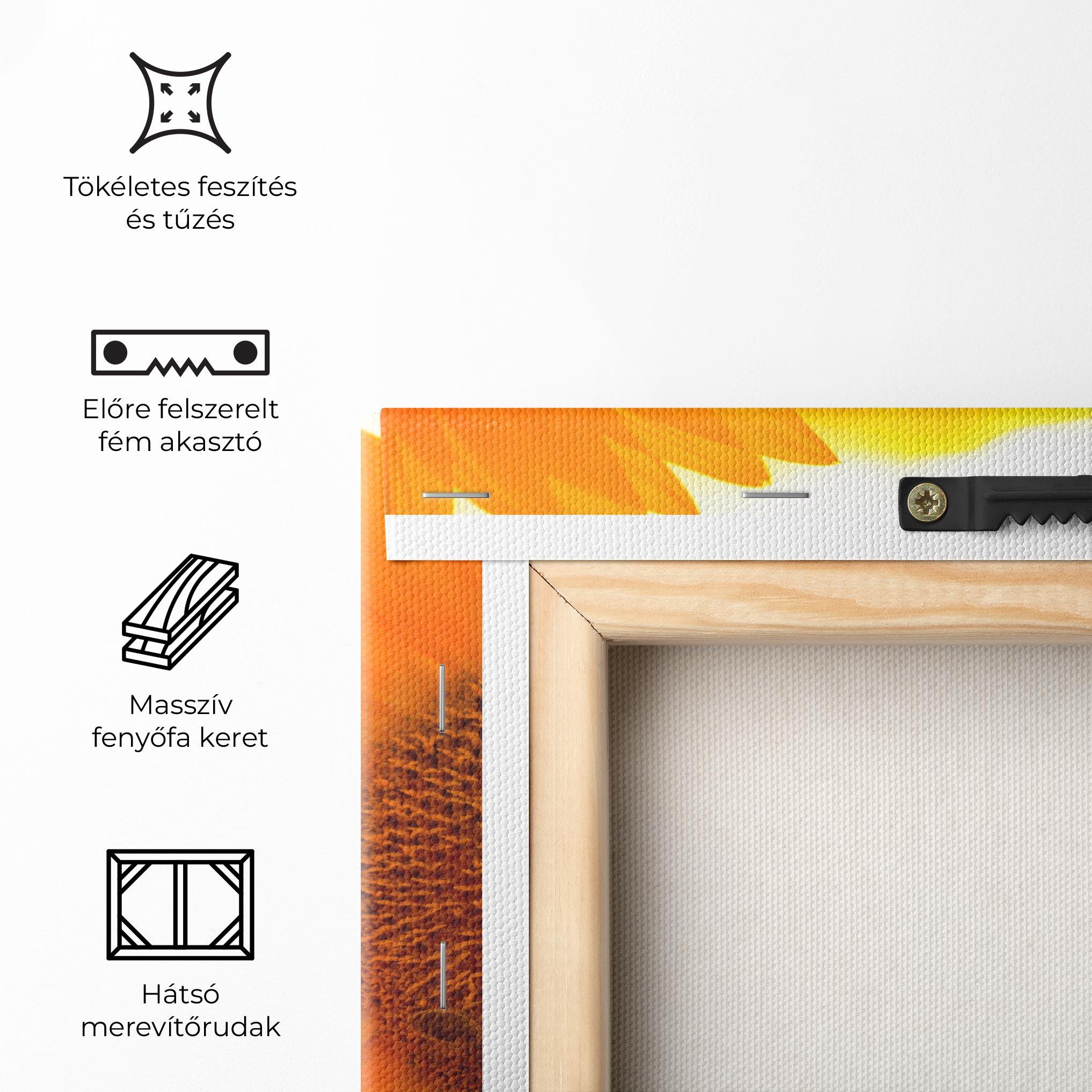 Vászonkép Sunflower mockup 5