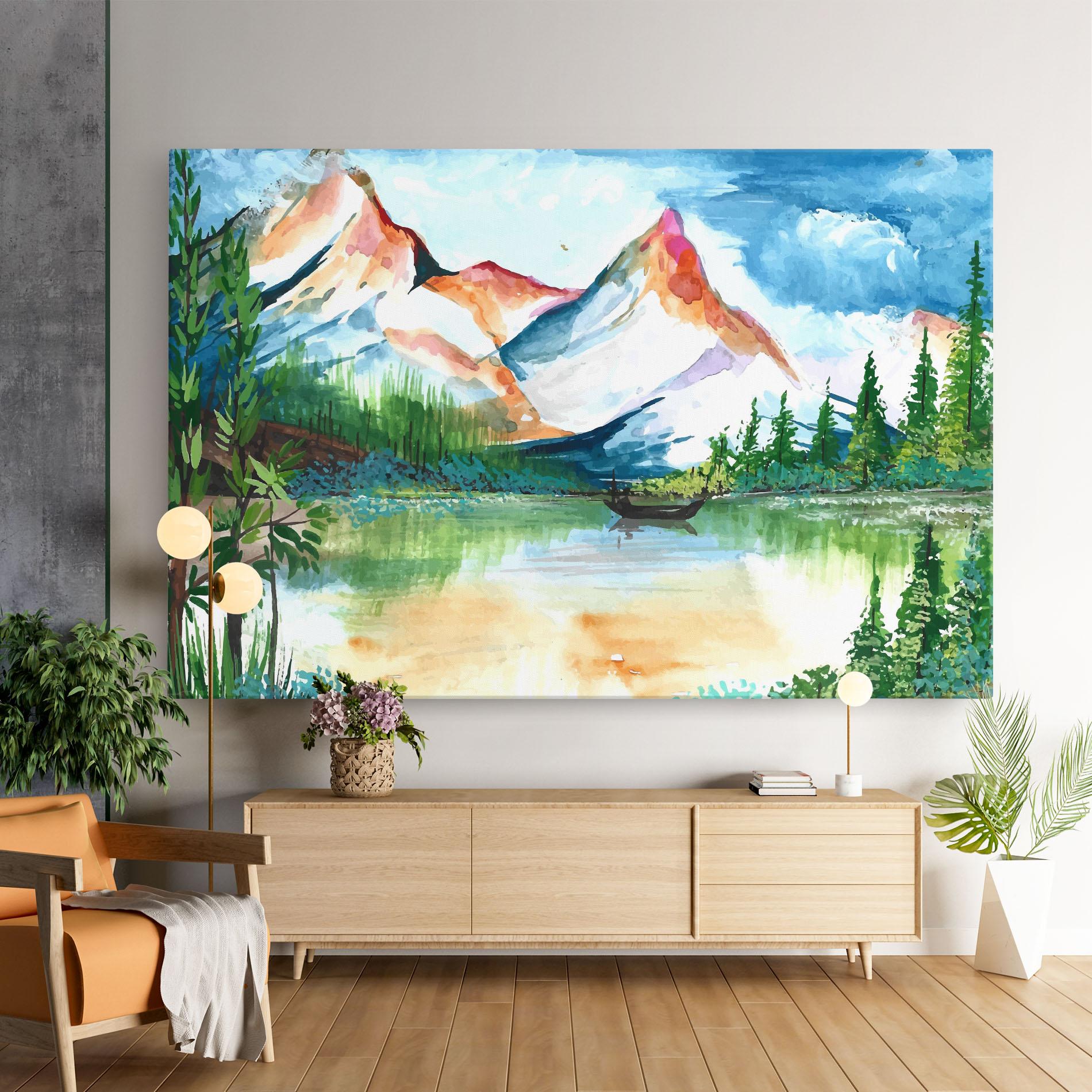 Vászonkép Summer Trip View 01 mockup 9