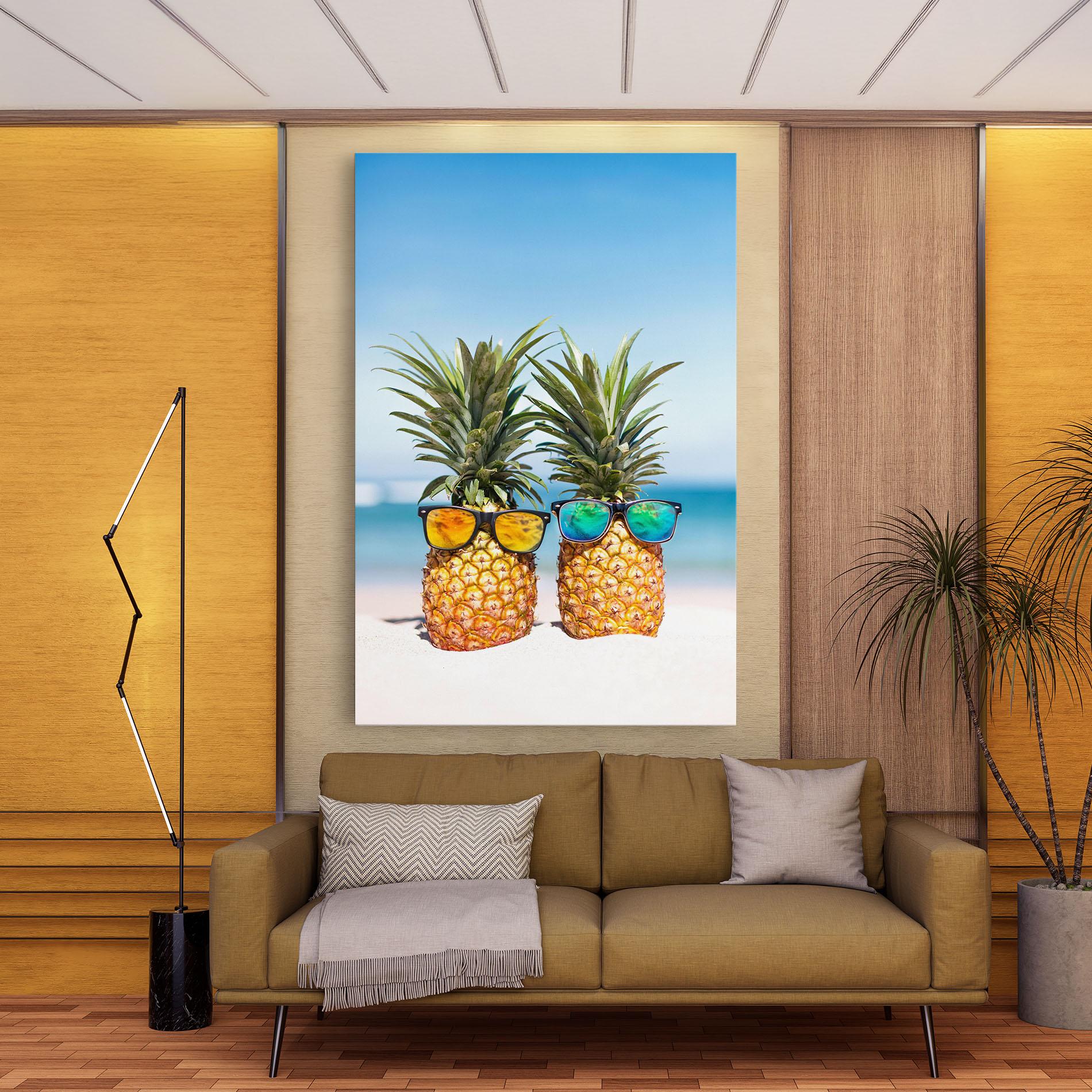 Vászonkép Trendy Sunglasses mockup 9