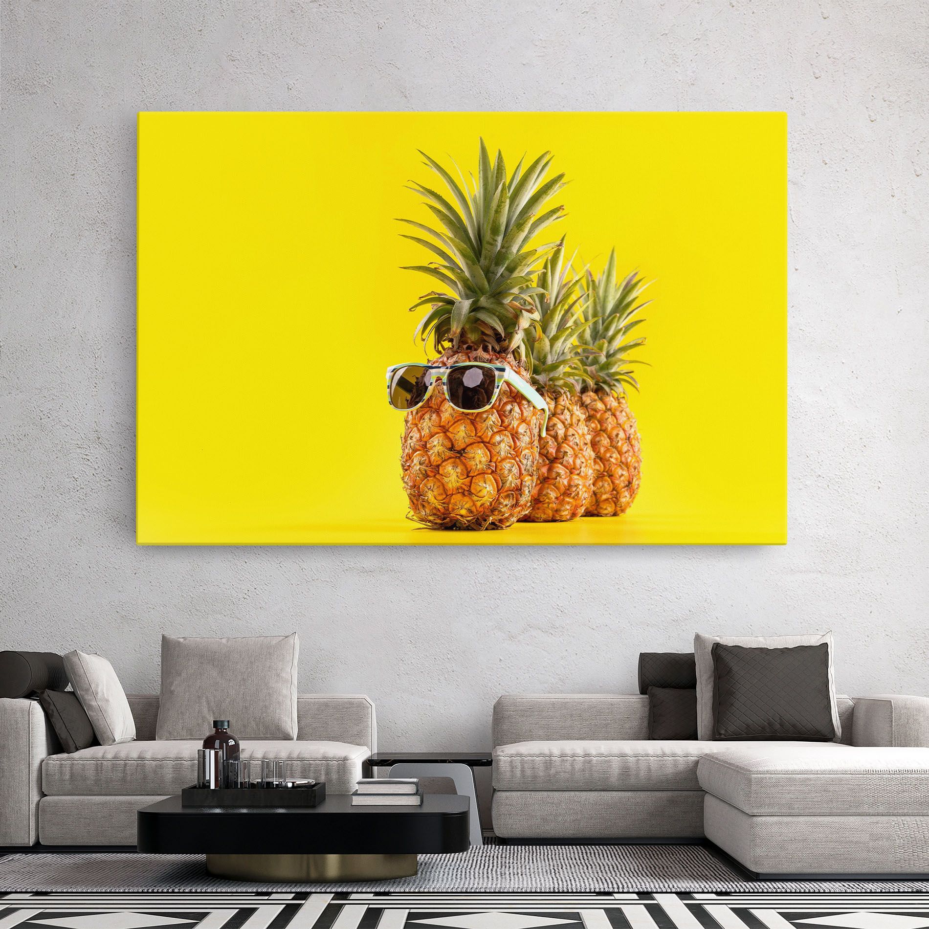 Pineapple Looking Up mockup 2