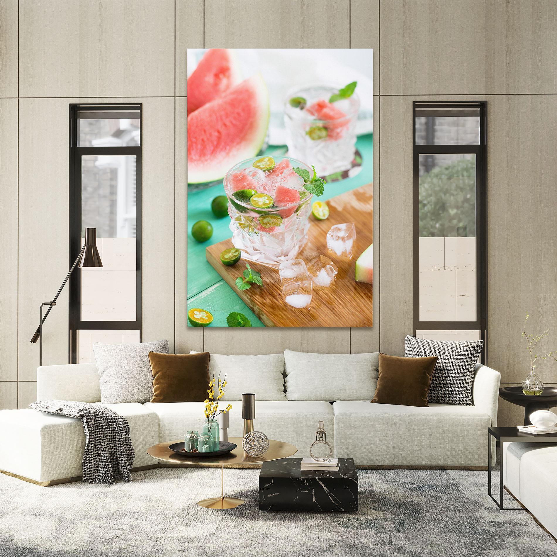 Vászonkép Summer Drink mockup 2