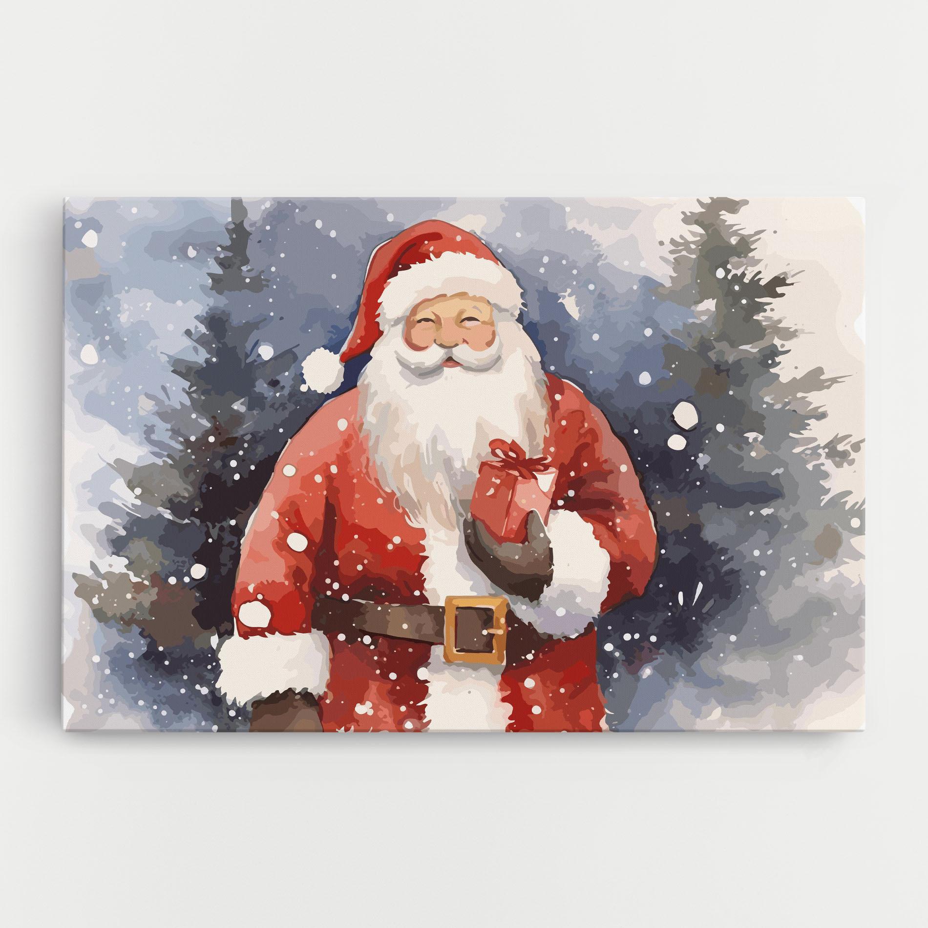 Vászonkép Holding Gift mockup 0