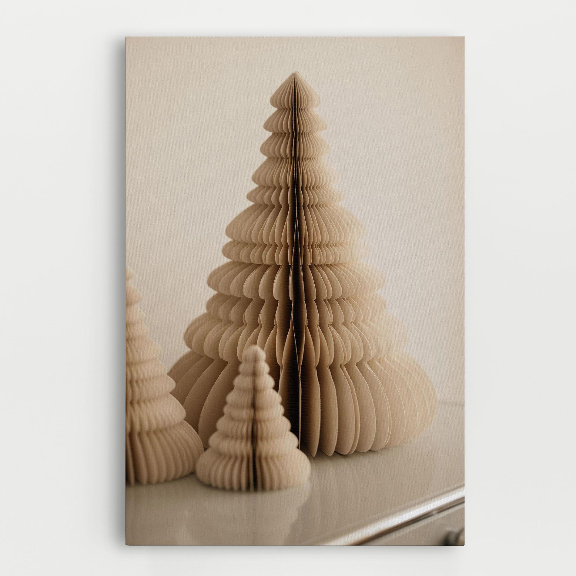 Vászonkép Paper Tree mockup 0