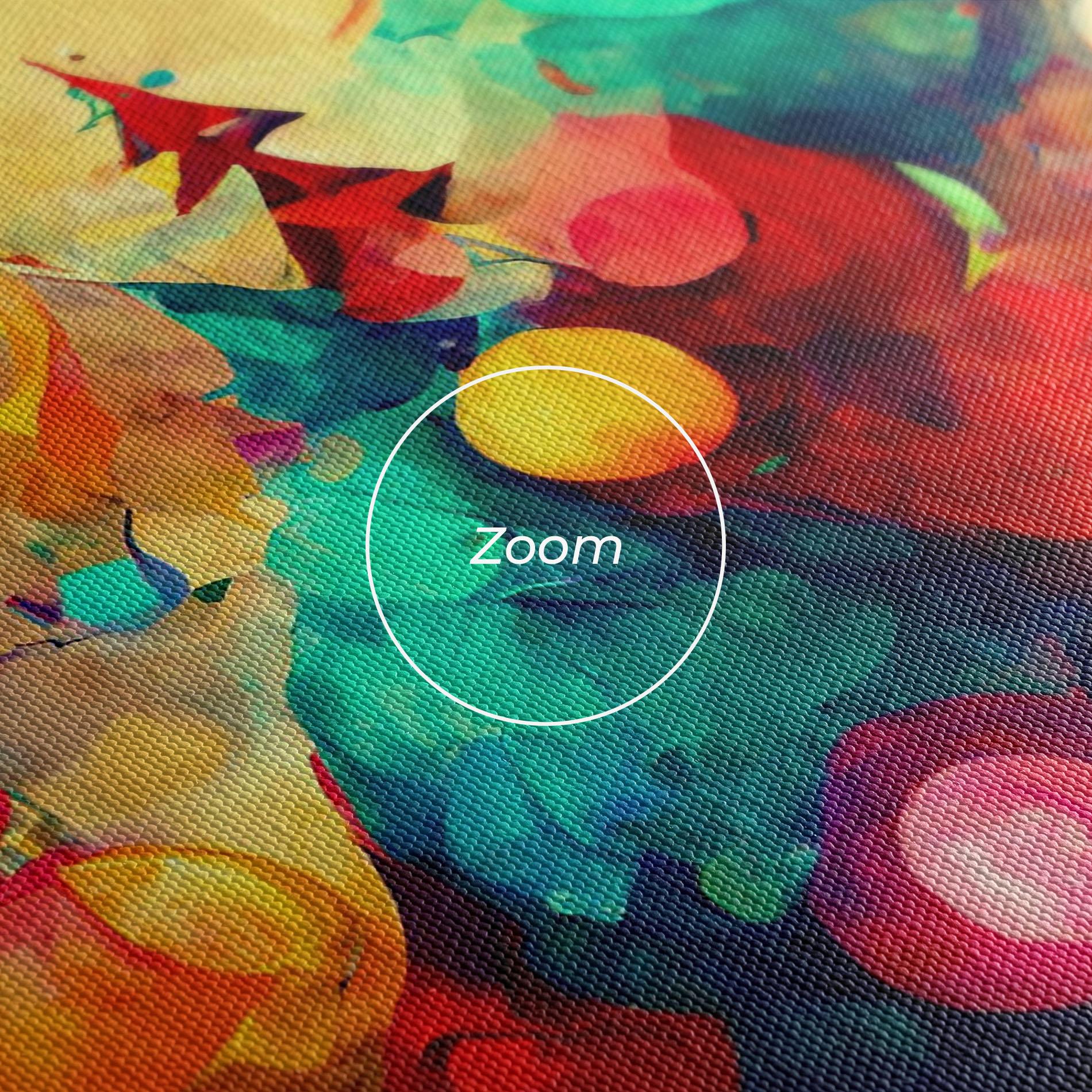 Vászonkép Colorfull Winter mockup 3