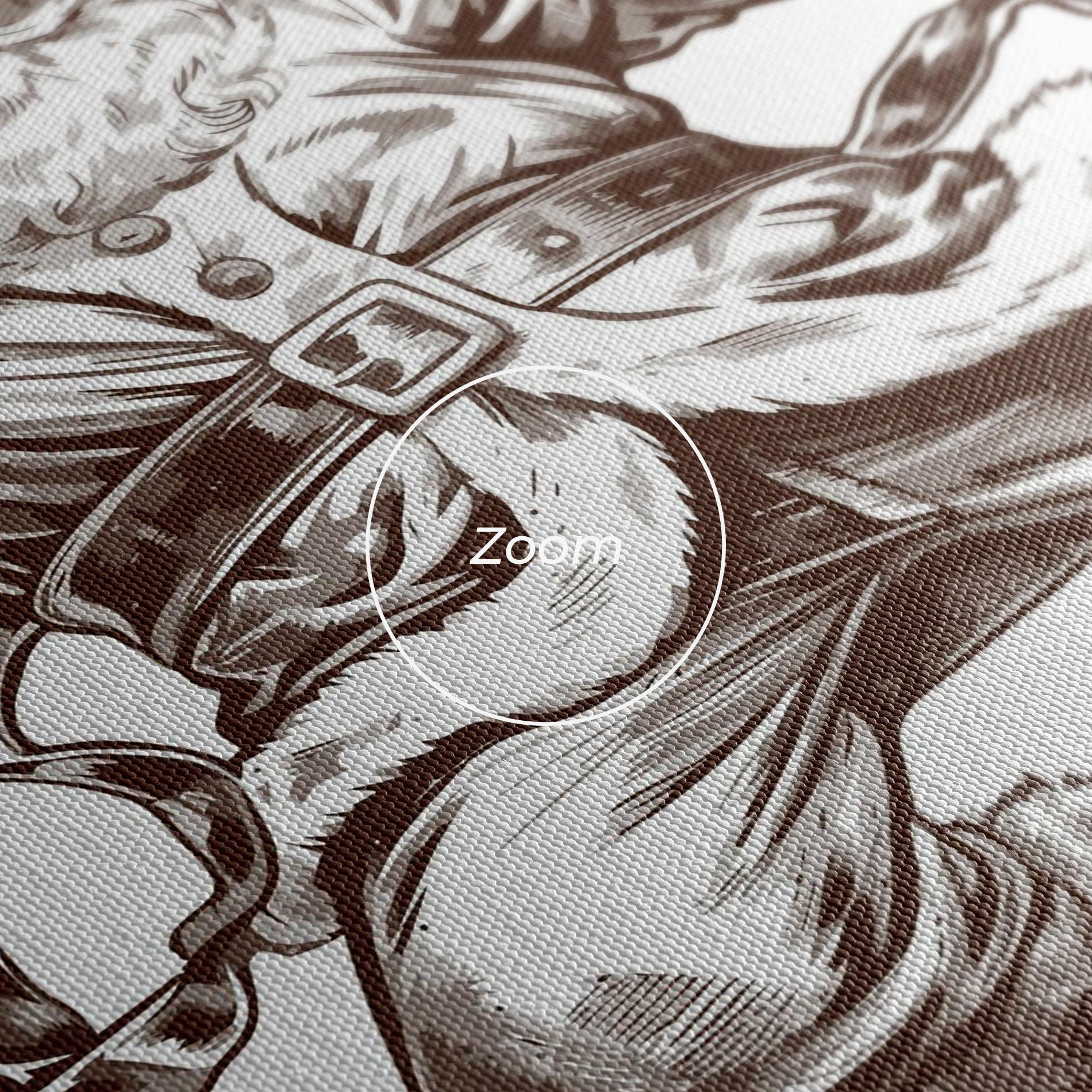 Vászonkép Santa Ok mockup 3