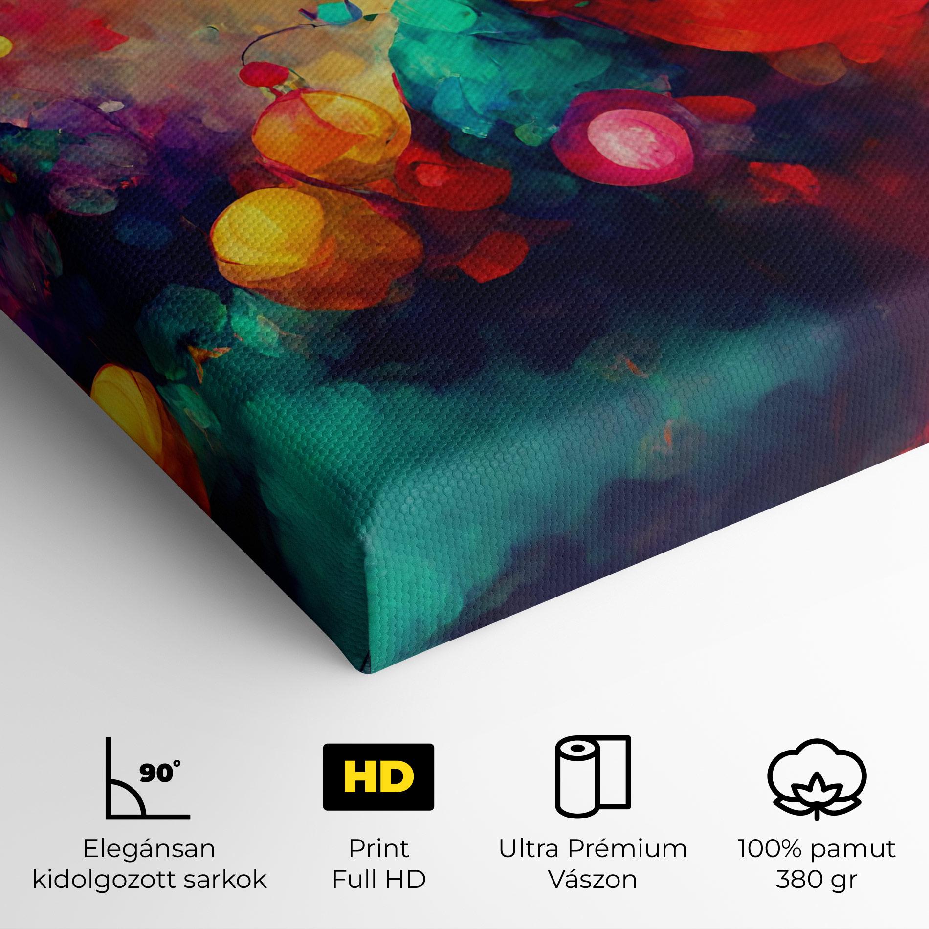 Vászonkép Colorfull Winter mockup 4