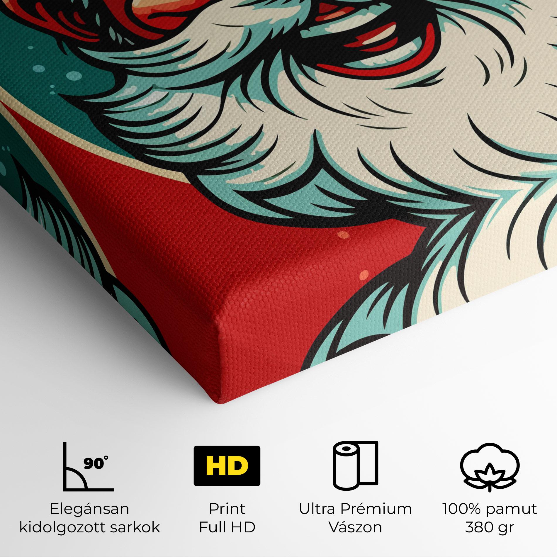 Vászonkép Crazy Smile mockup 4