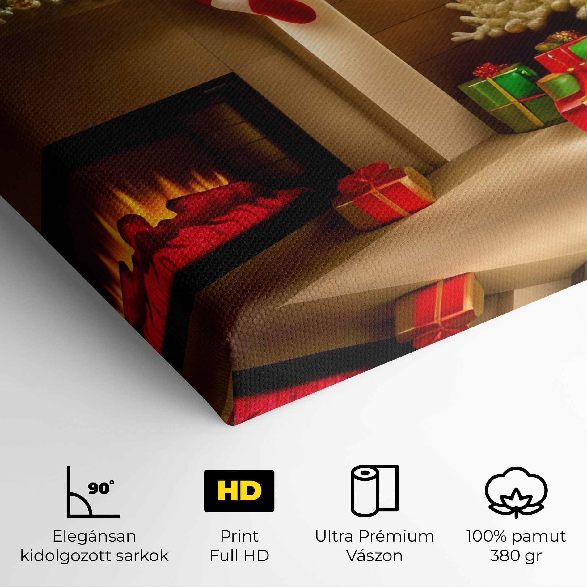 Decorated Christmas Tree mockup 4