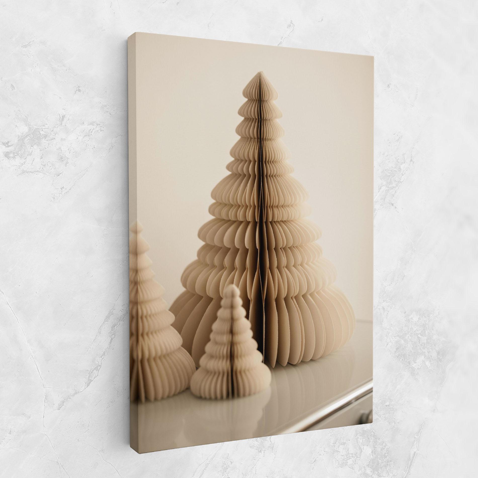 Vászonkép Paper Tree mockup 1