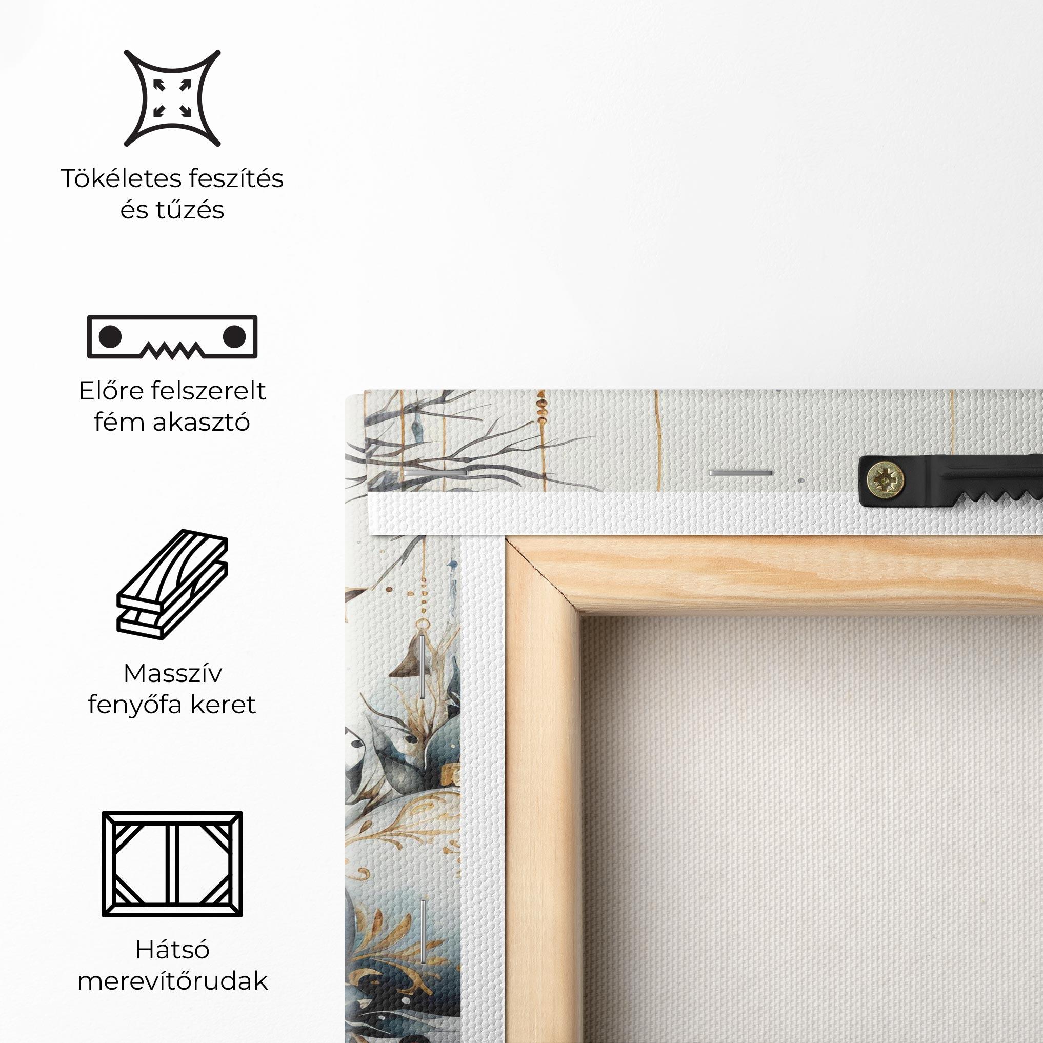 Vászonkép Christmas Paper mockup 5