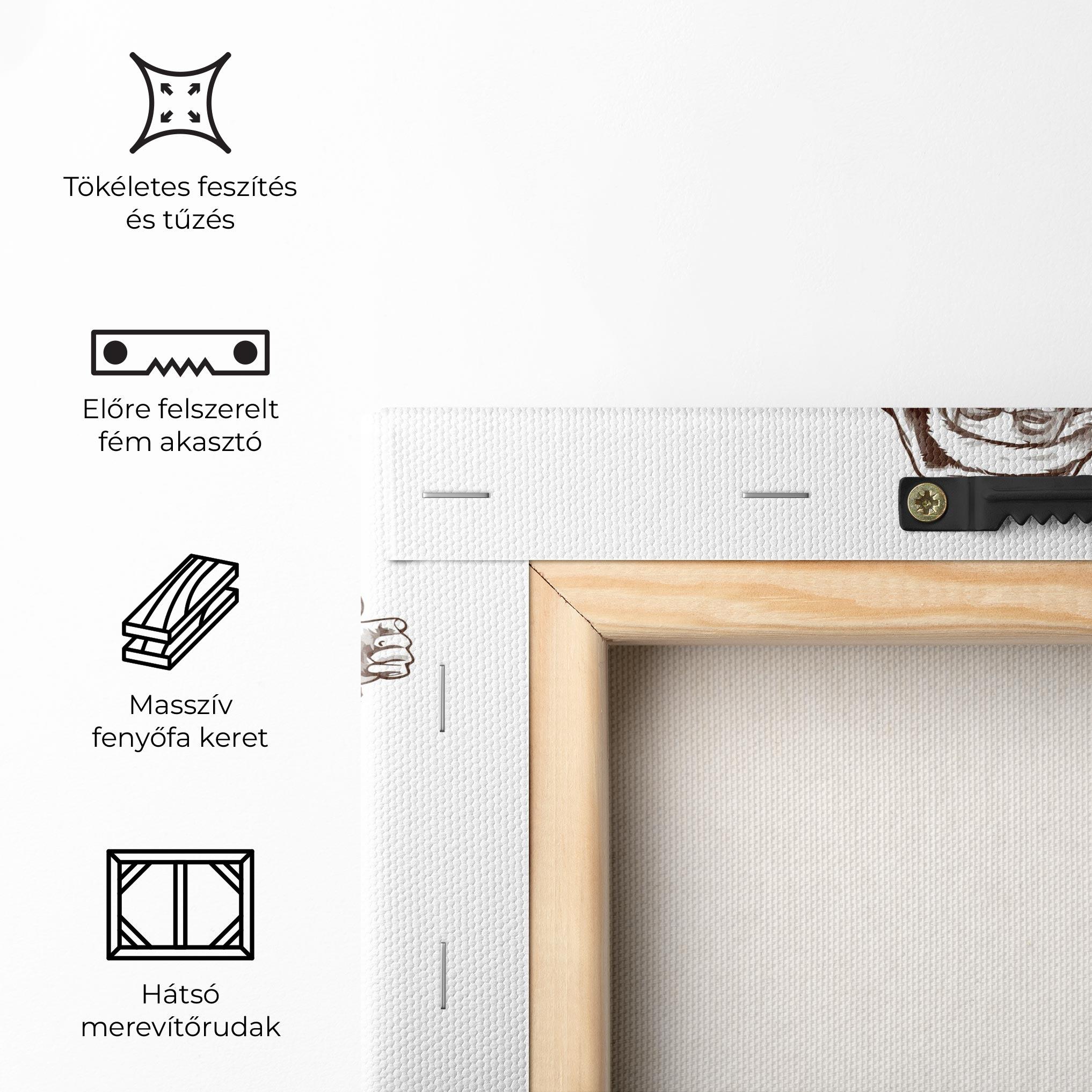 Vászonkép Santa Ok mockup 5