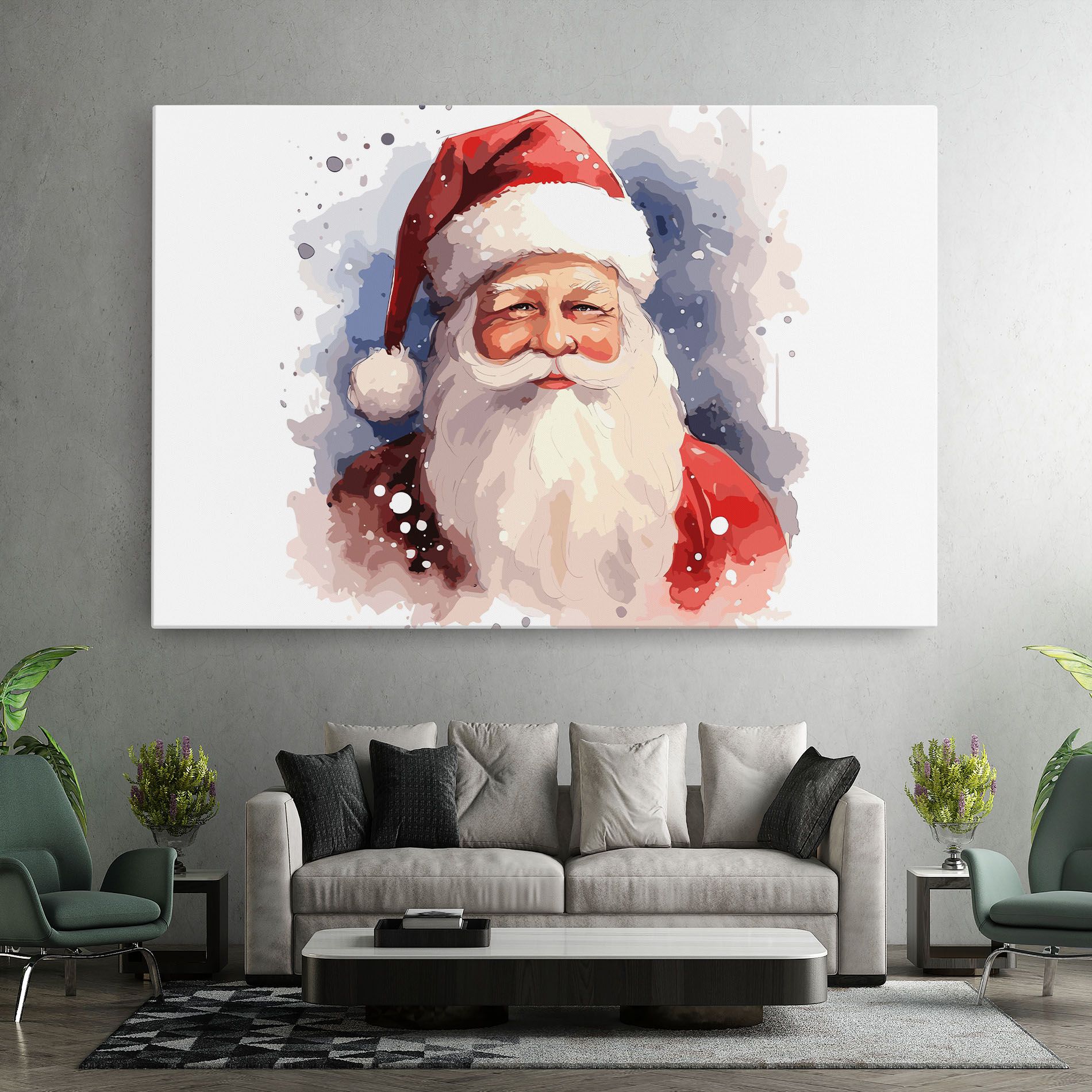 Cute Santa mockup 7