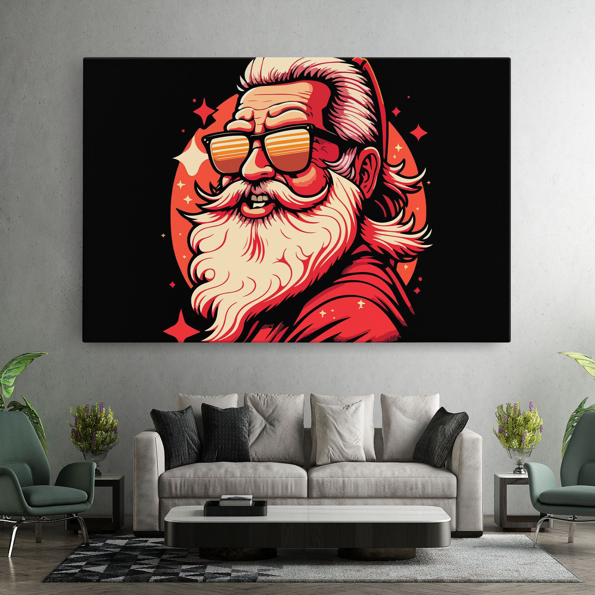 Glasses Santa mockup 7