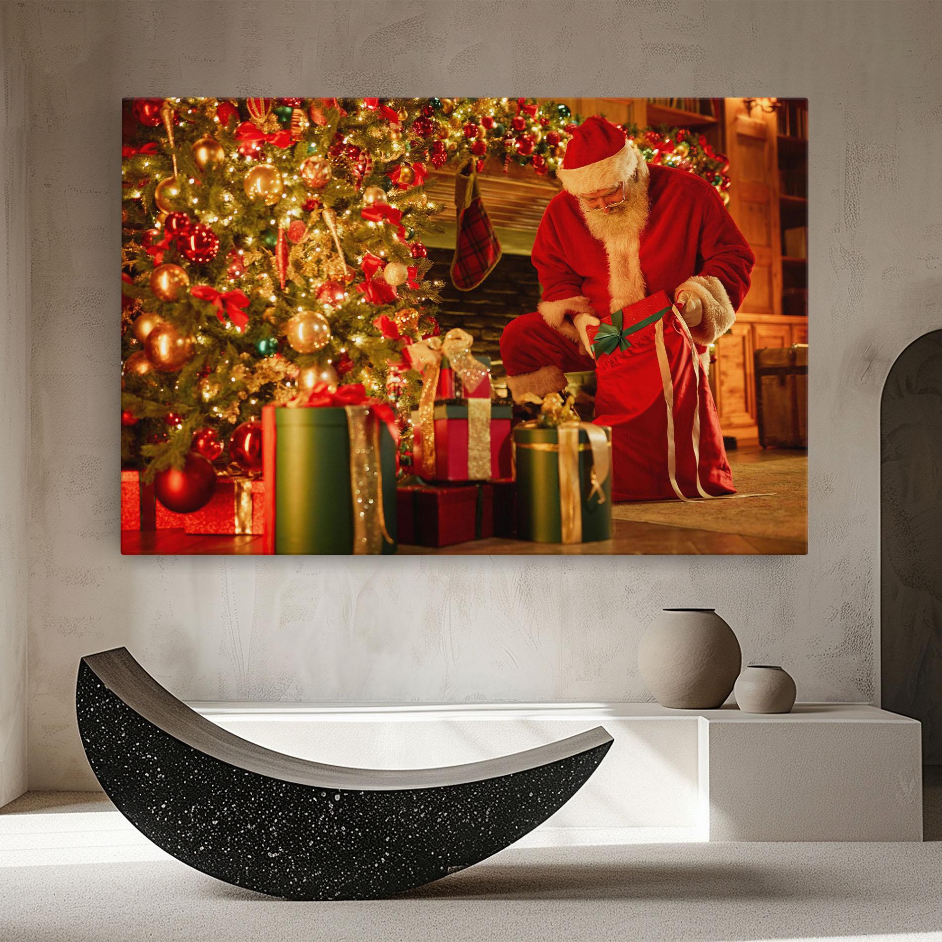 Vászonkép Presenting Gifts mockup 8