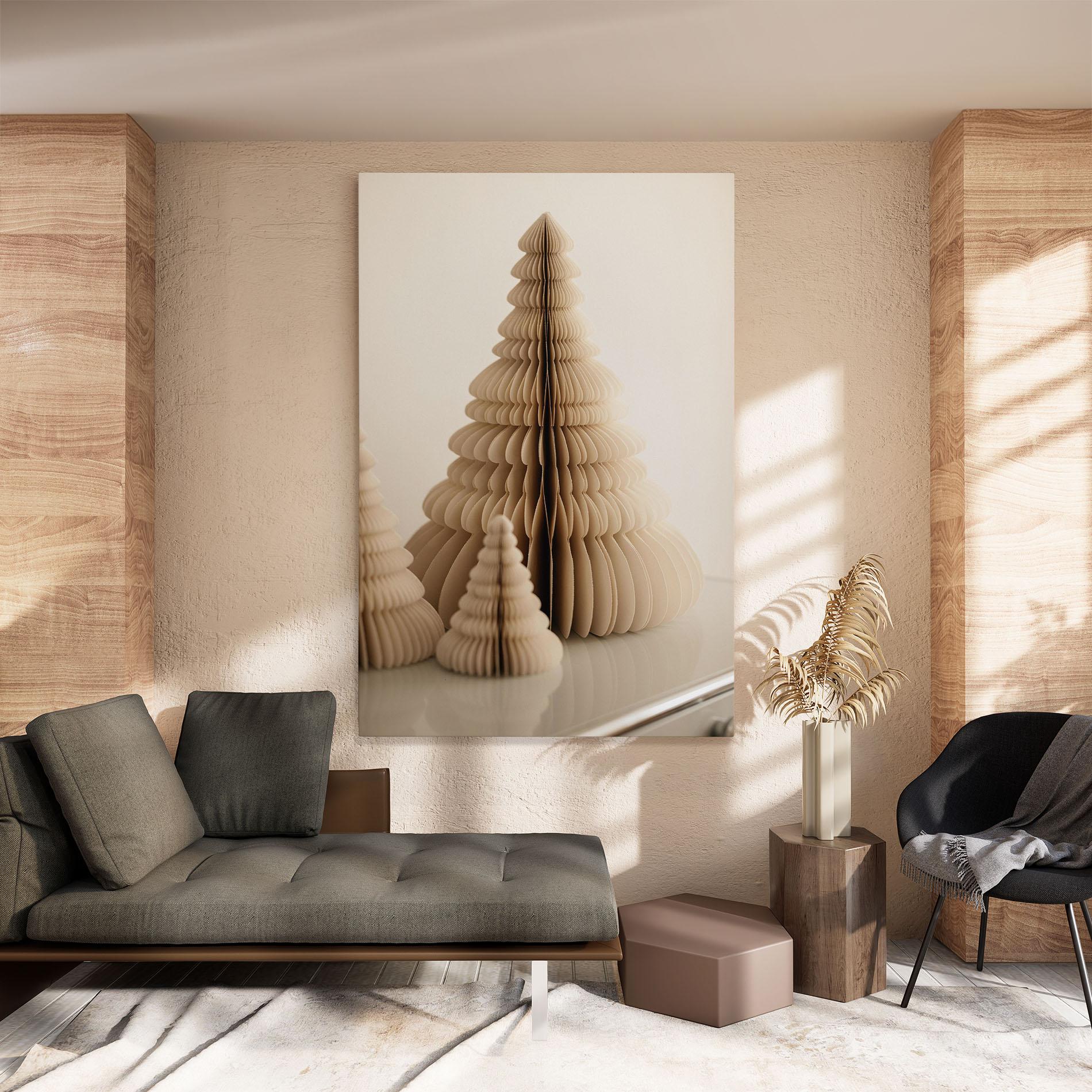 Vászonkép Paper Tree mockup 8