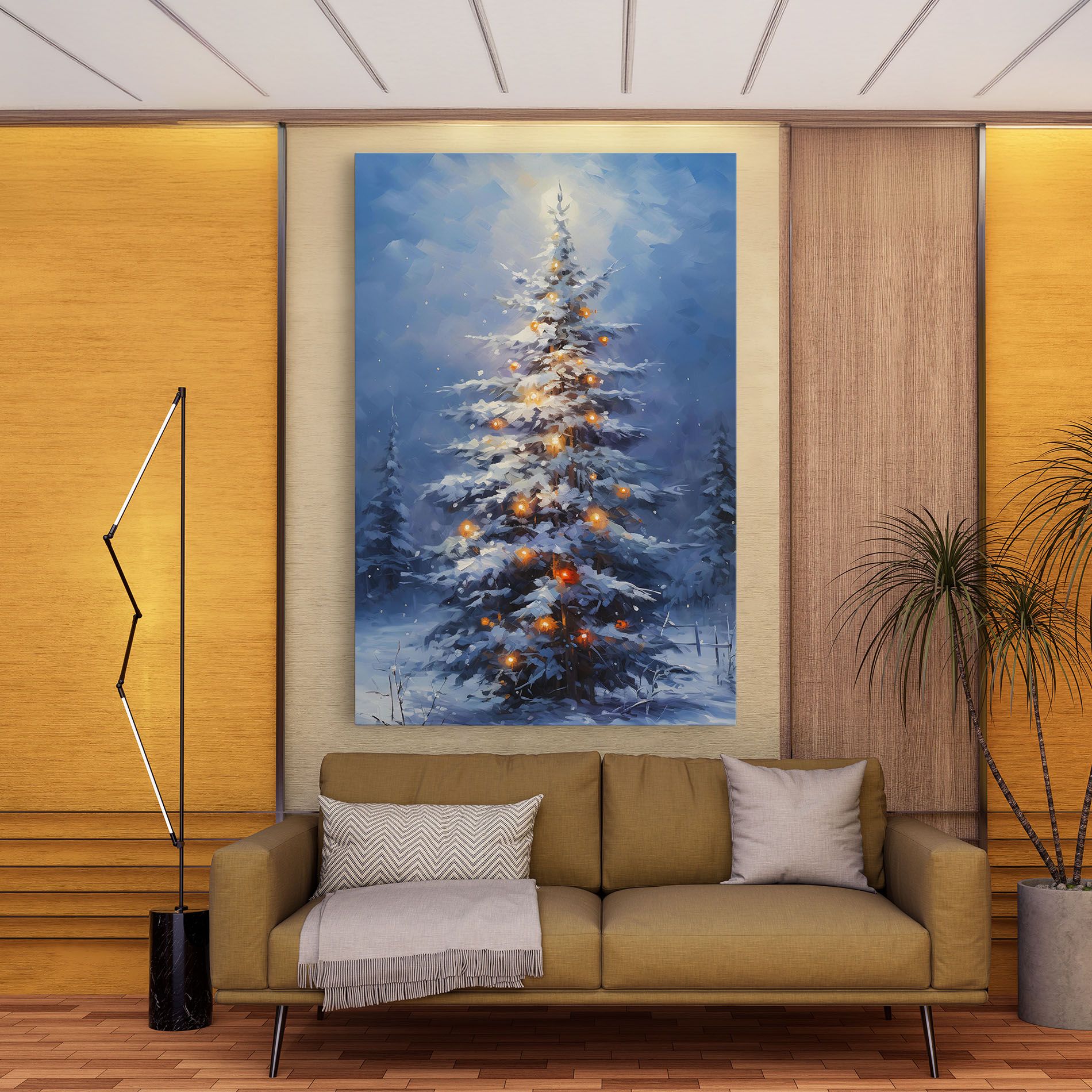 Tall Slender Tree mockup 9