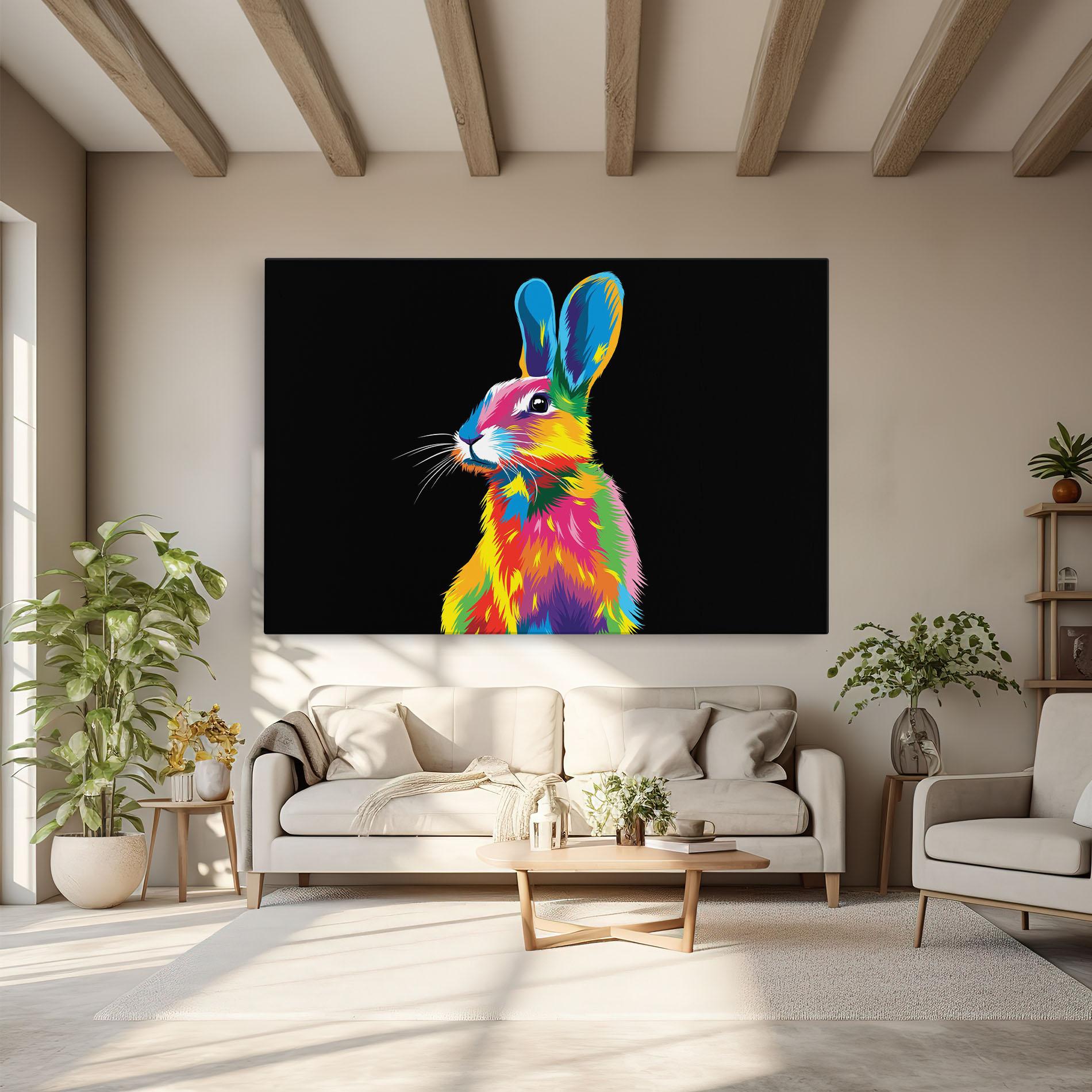 Vászonkép Color Mix Easter mockup 6