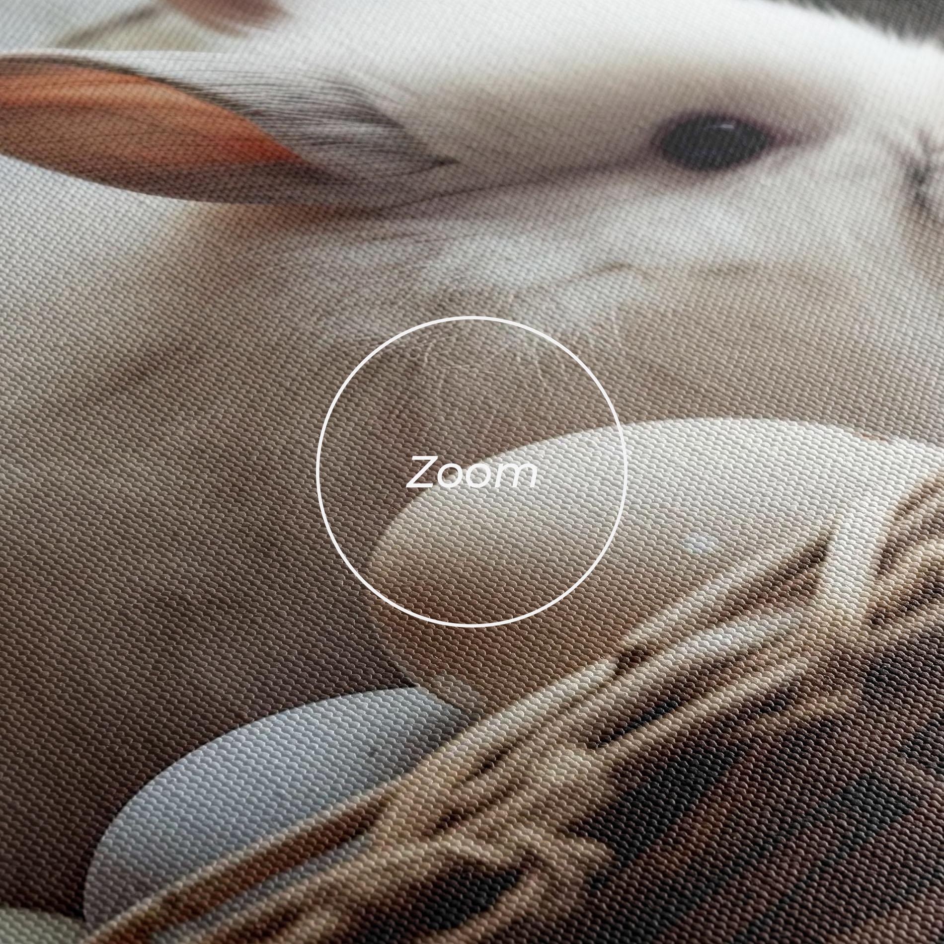 Vászonkép Cute White Easter Eggs mockup 3