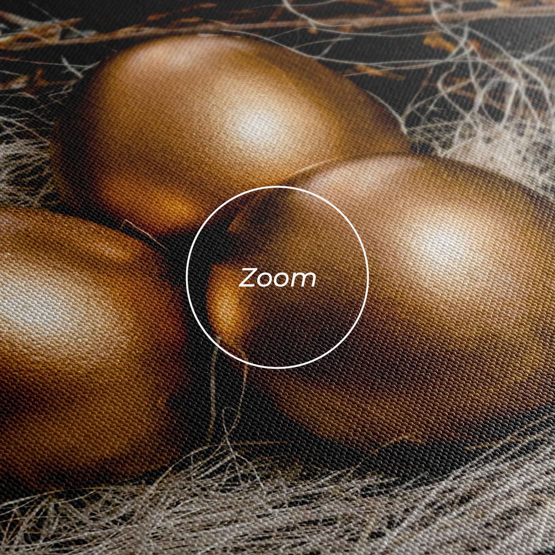 Pretty Golden Easter Eggs mockup 3