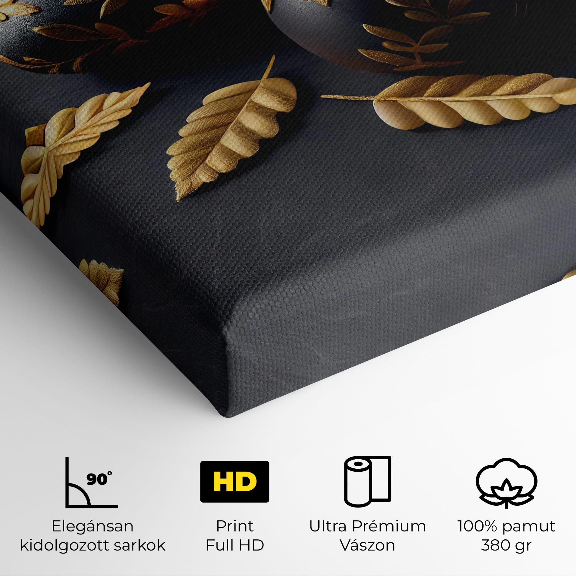 Vászonkép Black Gold Egs mockup 4