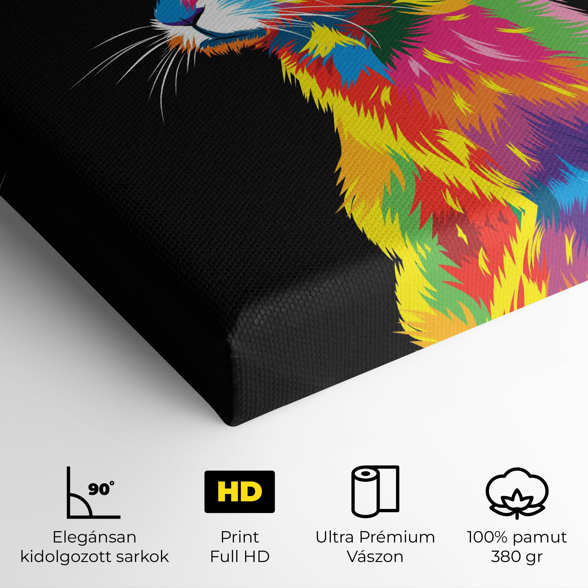 Vászonkép Color Mix Easter mockup 4