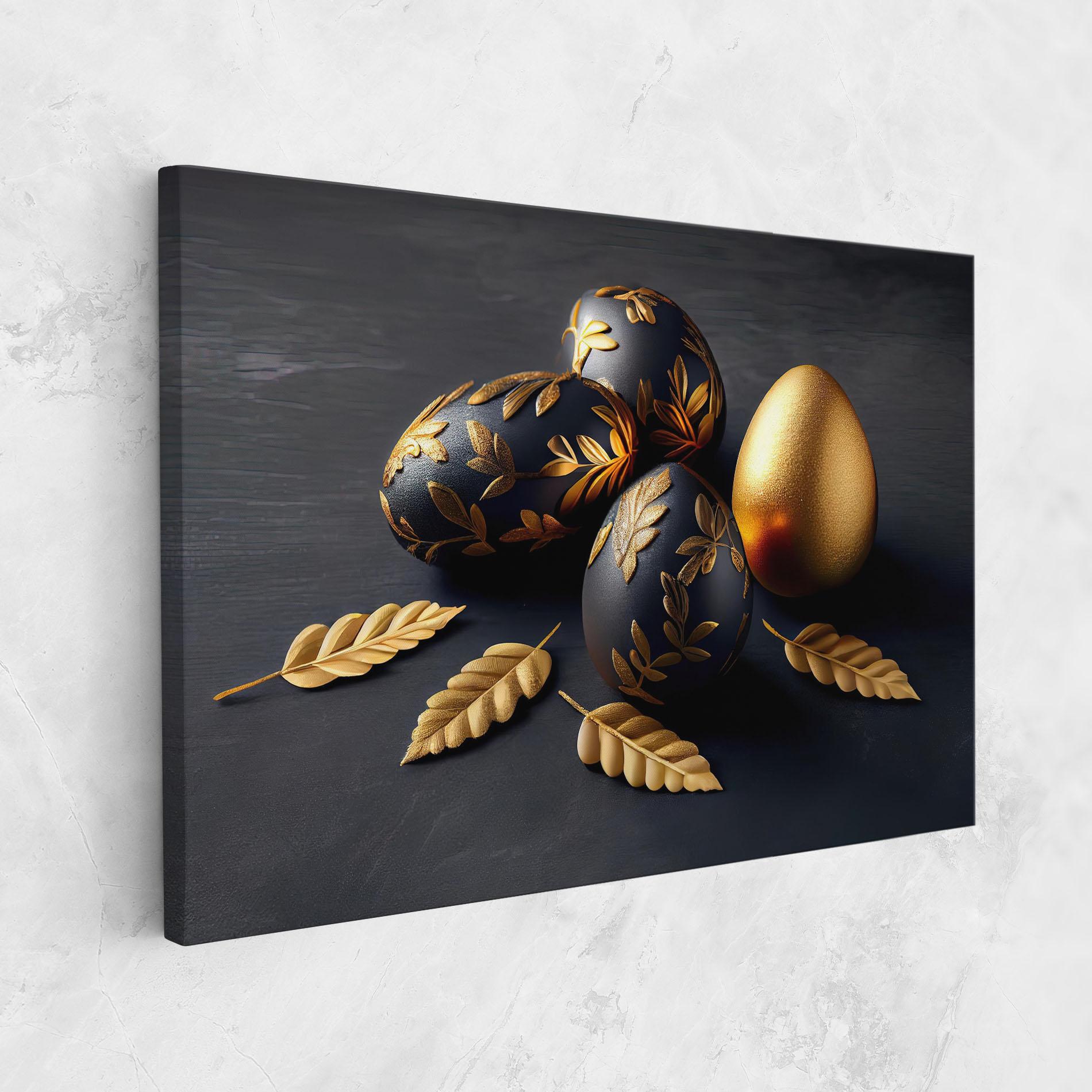 Vászonkép Black Gold Egs mockup 1