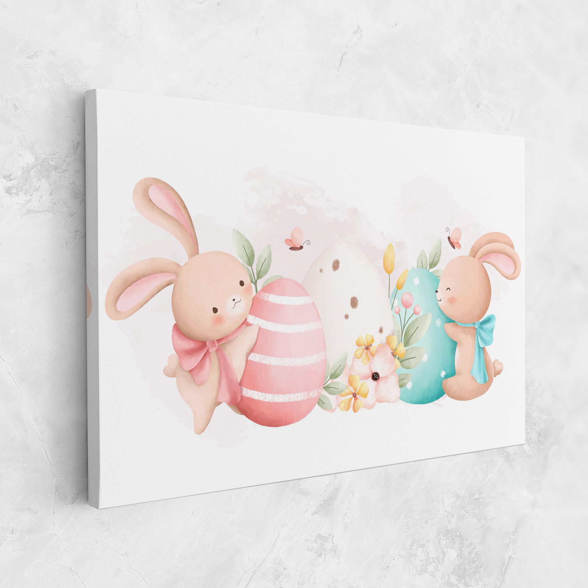 Cute Bunny Art mockup 1