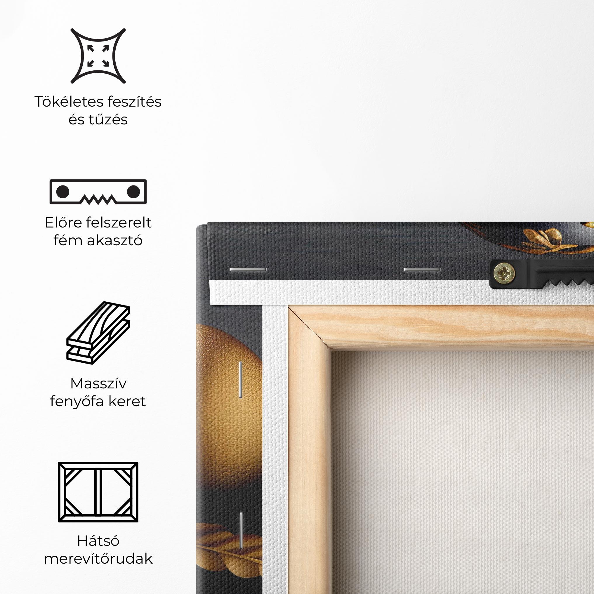 Vászonkép Black Gold Egs mockup 5