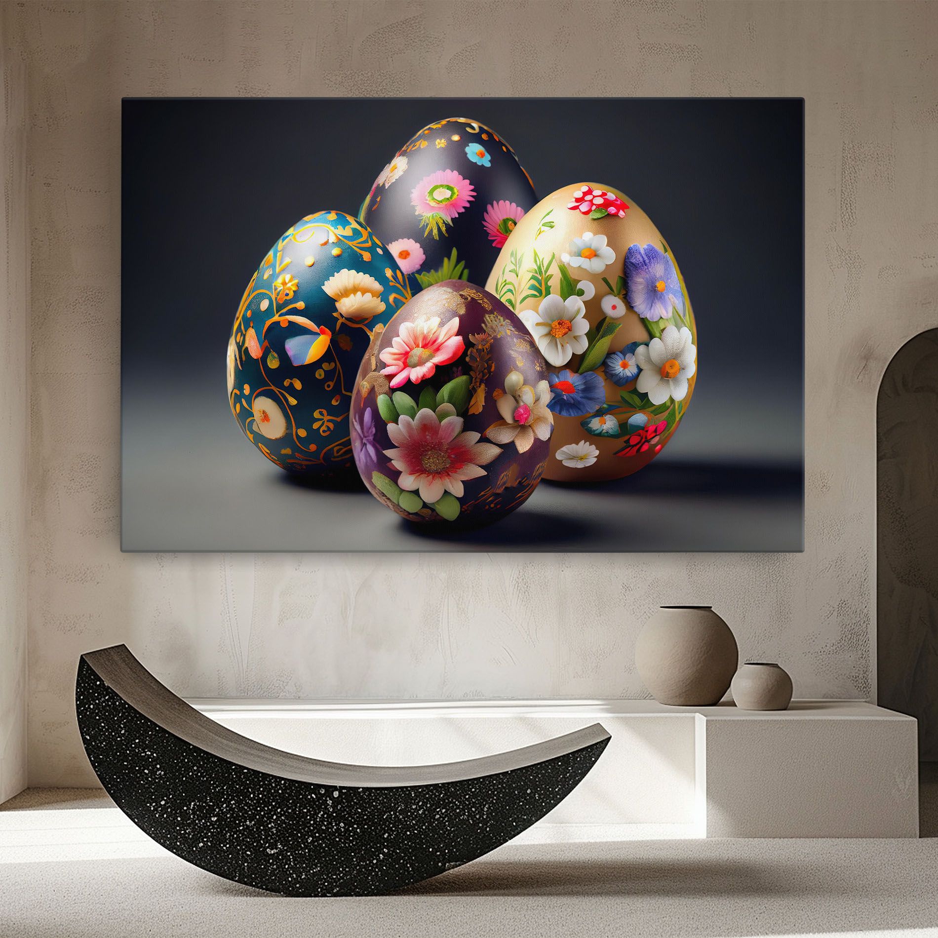 Easter Egs Flowers mockup 8