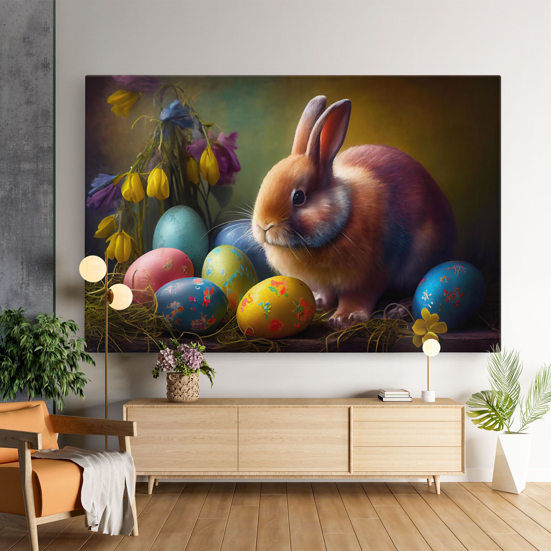 Easter Cute Rabbit mockup 9