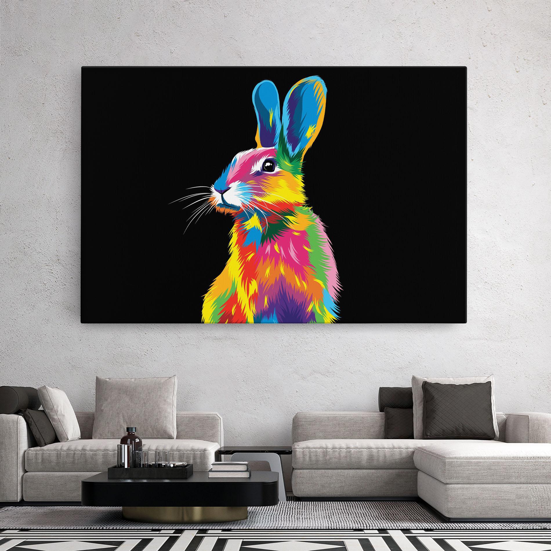 Vászonkép Color Mix Easter mockup 2