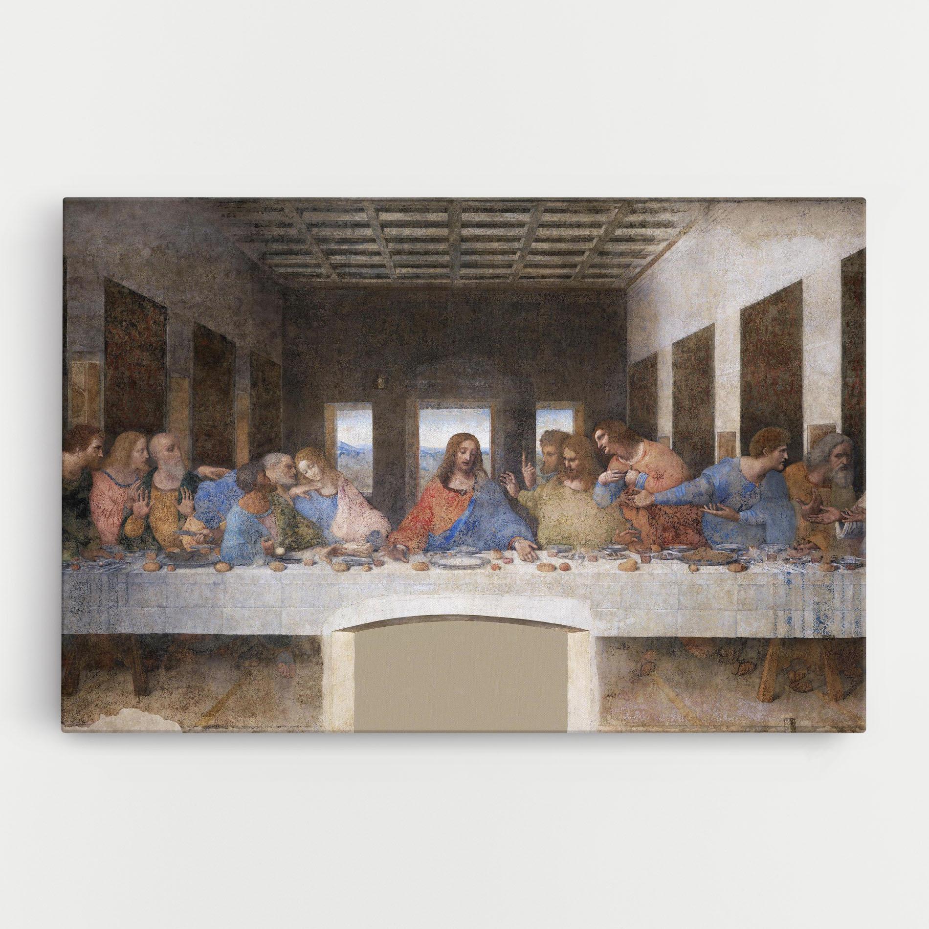 Vászonkép Jesus Eating mockup 0