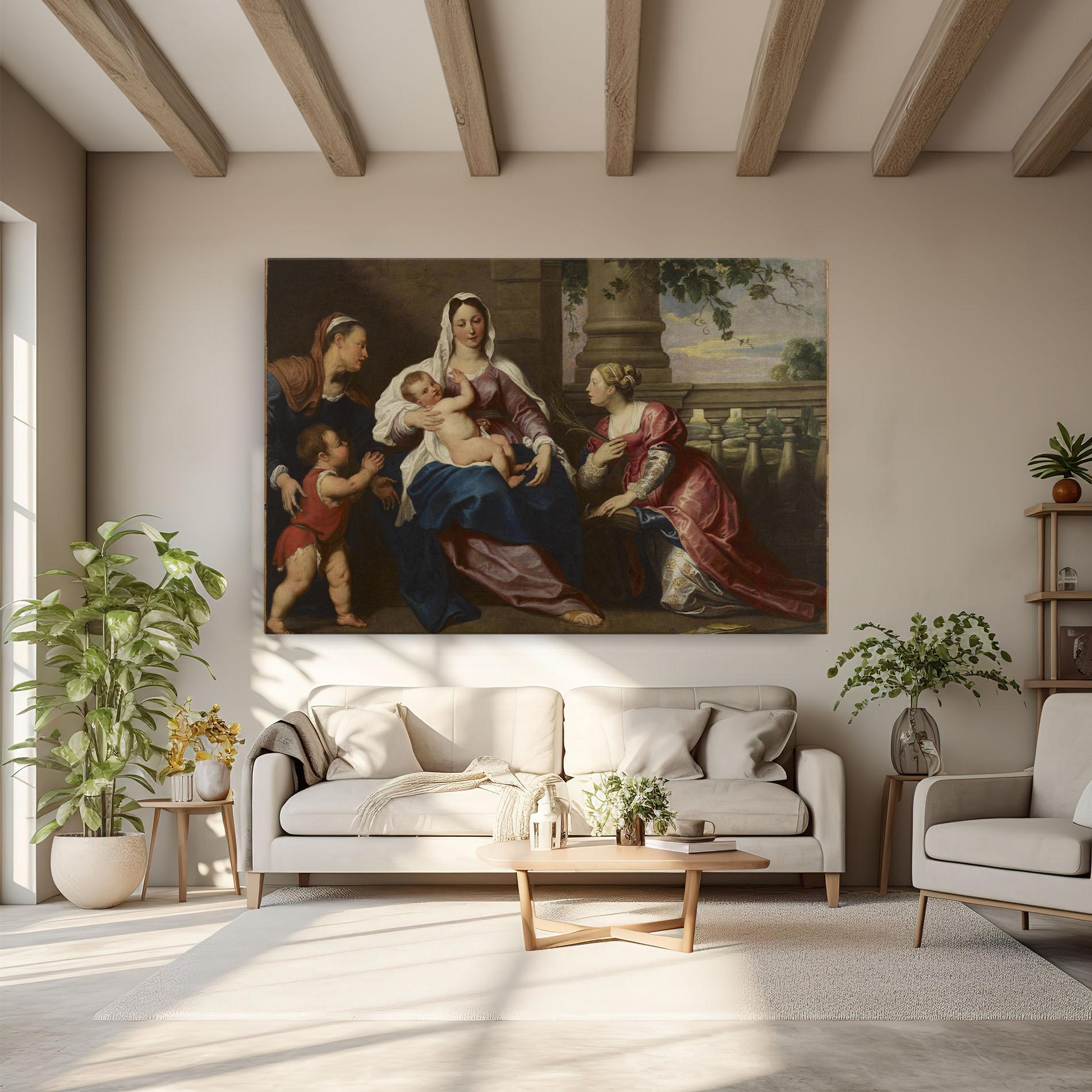 Vászonkép Risen Glory mockup 6