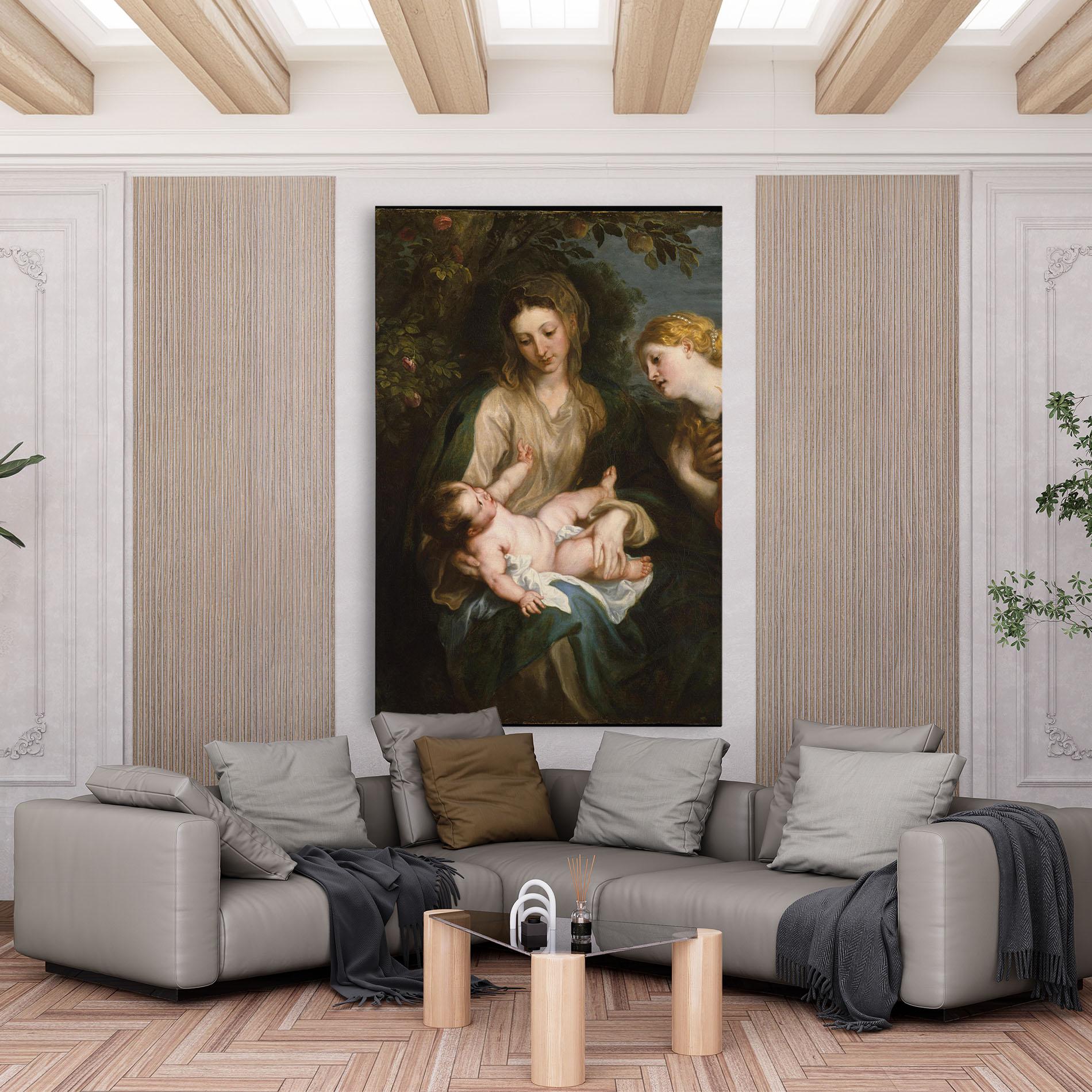 Vászonkép Looking At Baby mockup 6