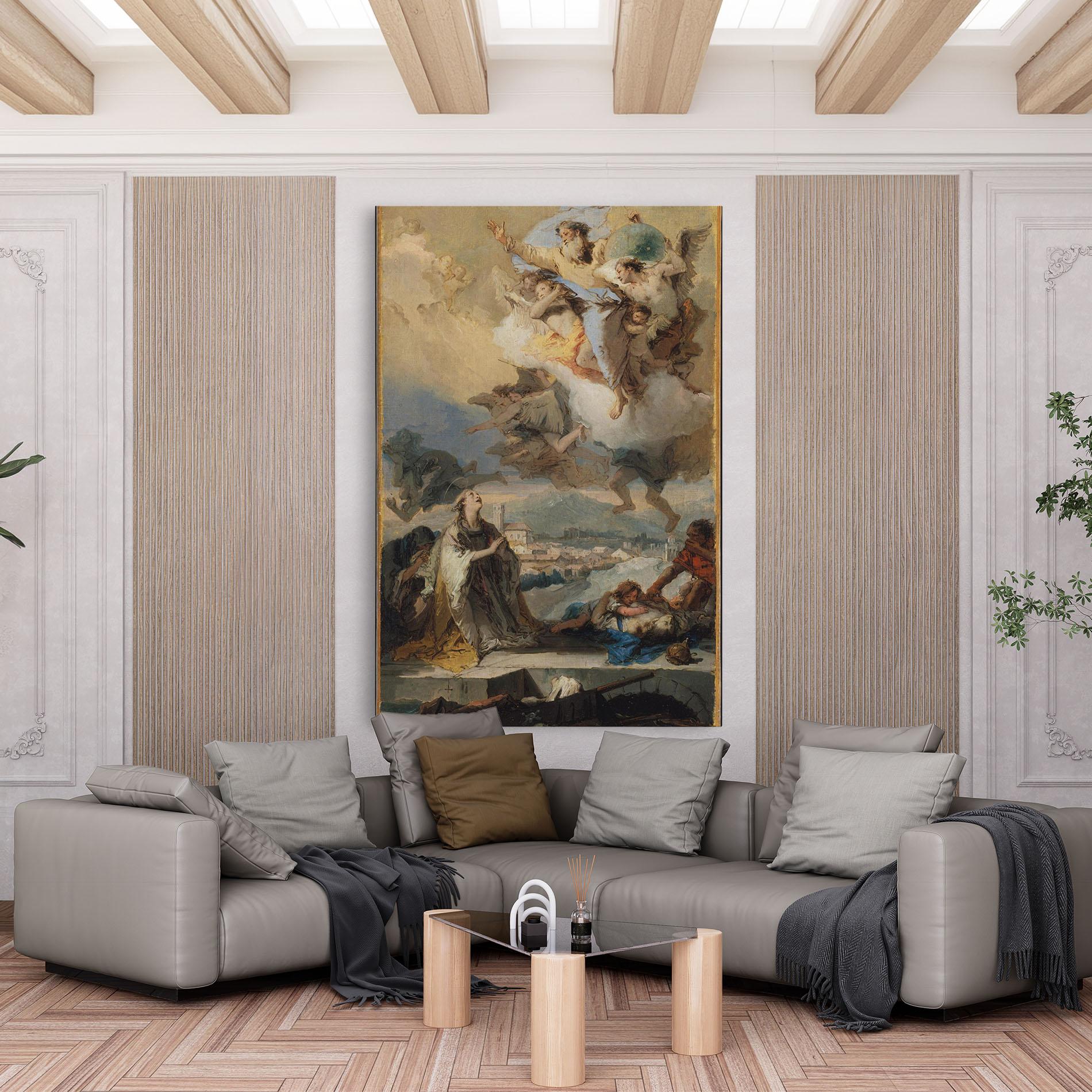 Vászonkép Sky Angel Art mockup 6