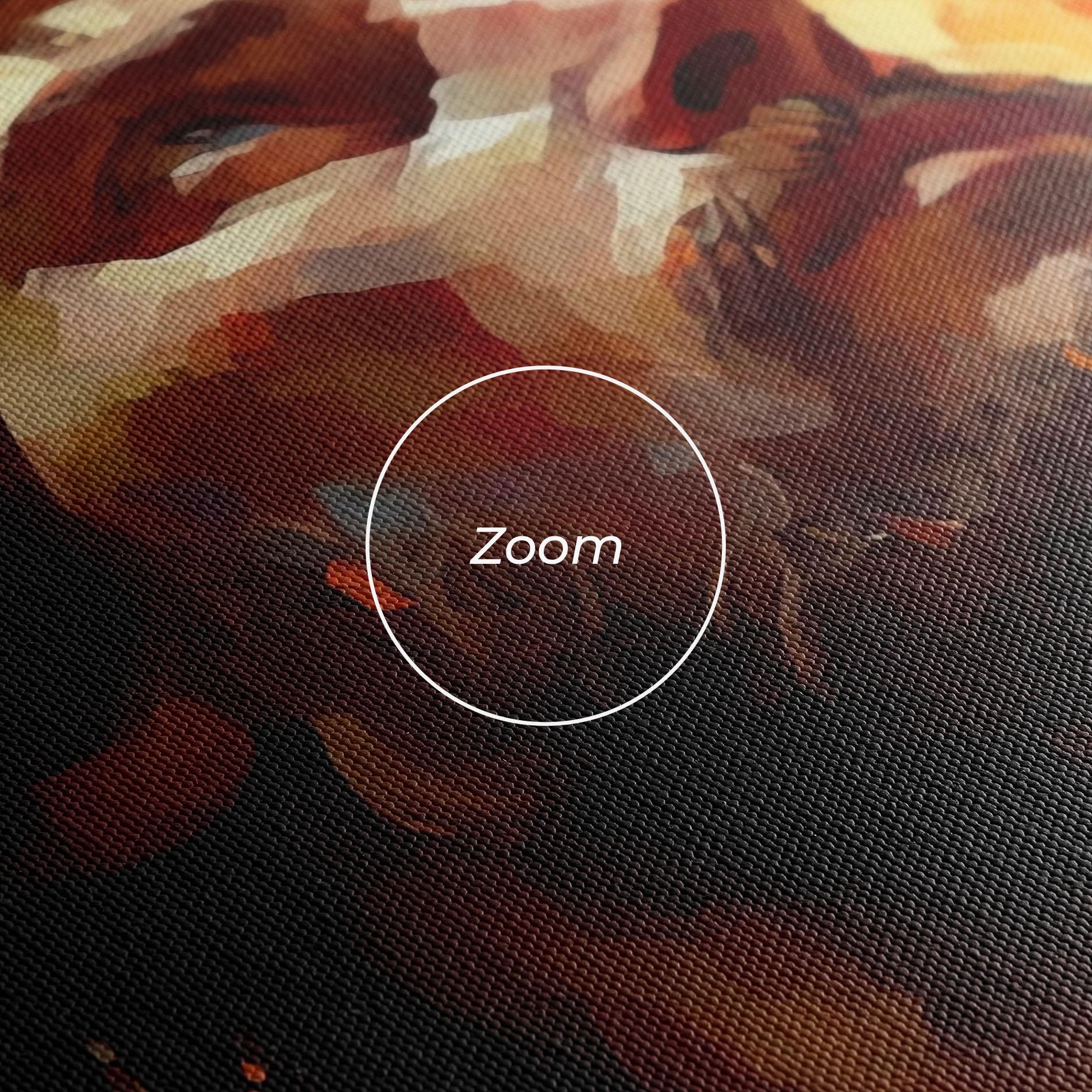 Vászonkép Jesus Crown Light mockup 3