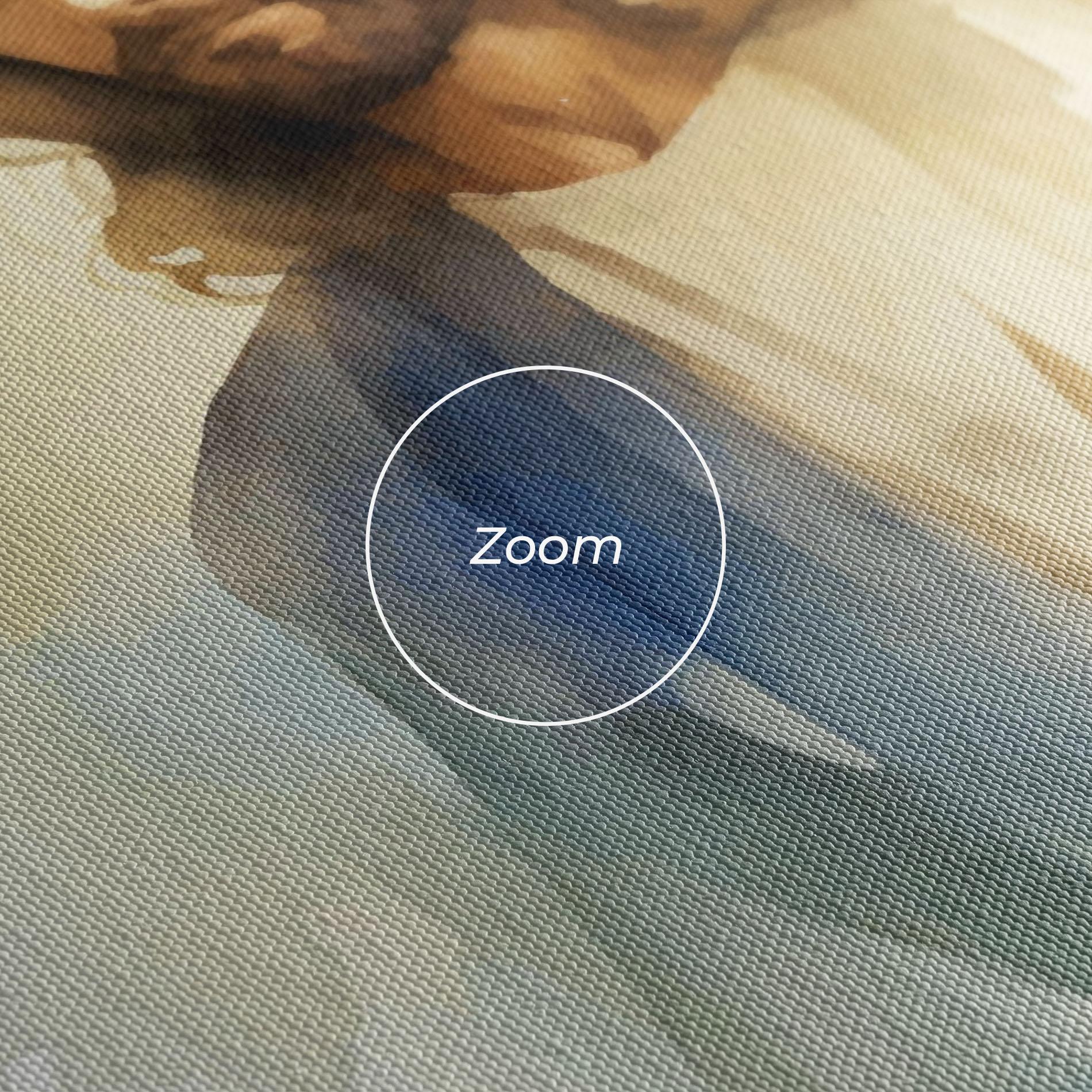 Vászonkép Jesus Light Art mockup 3