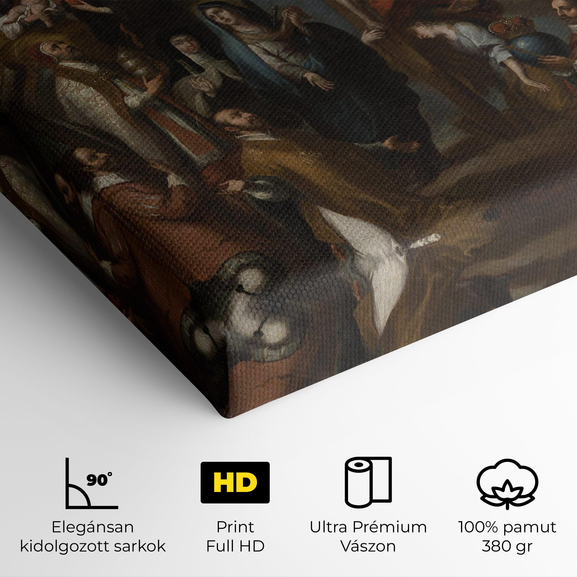 Vászonkép On The Cross mockup 4