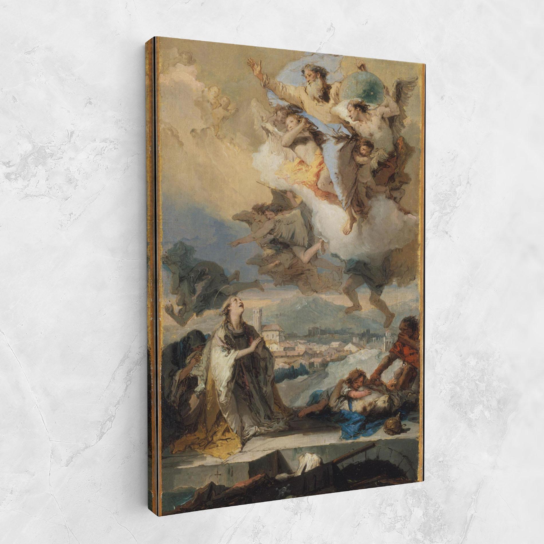 Vászonkép Sky Angel Art mockup 1