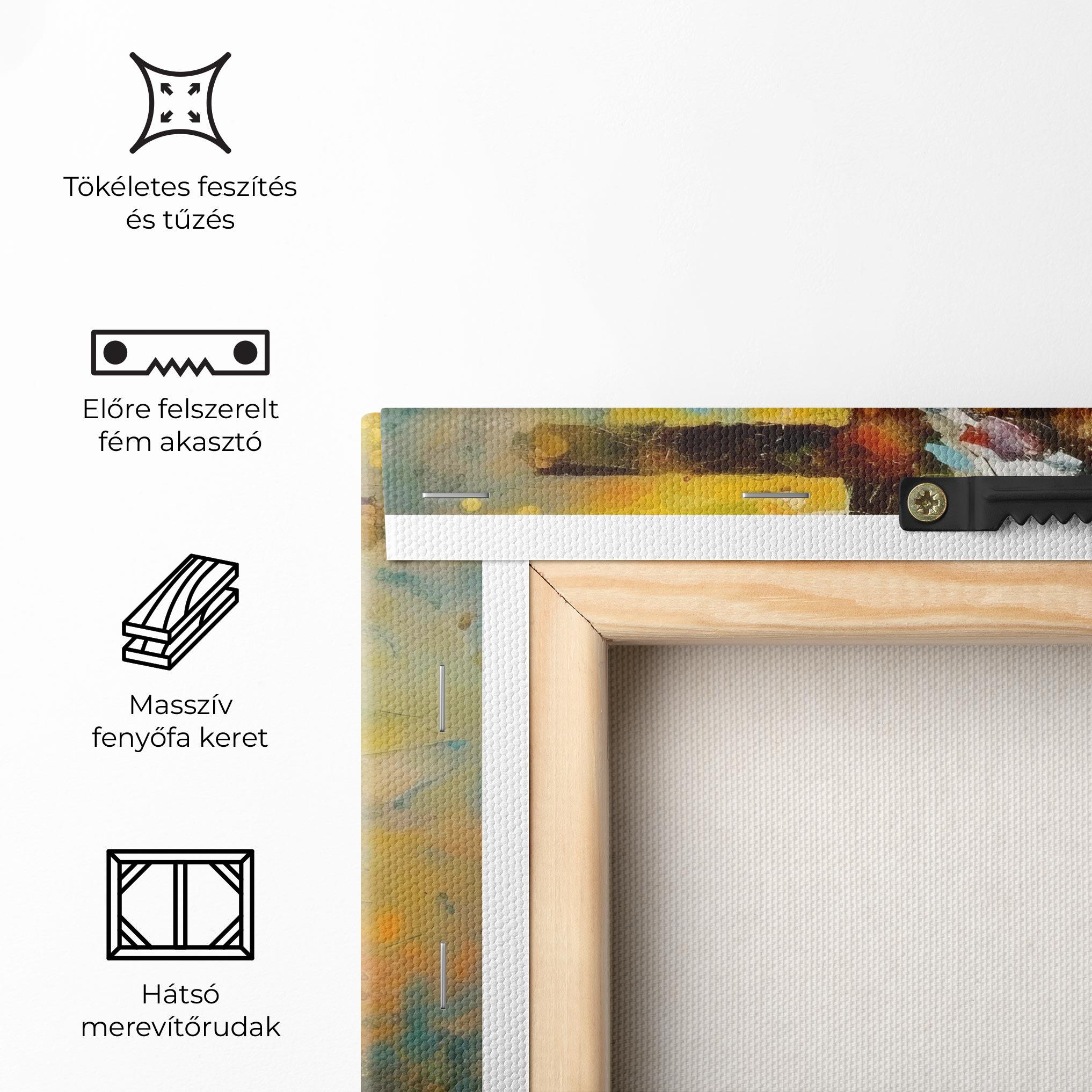 Vászonkép Christ Art Painting mockup 5