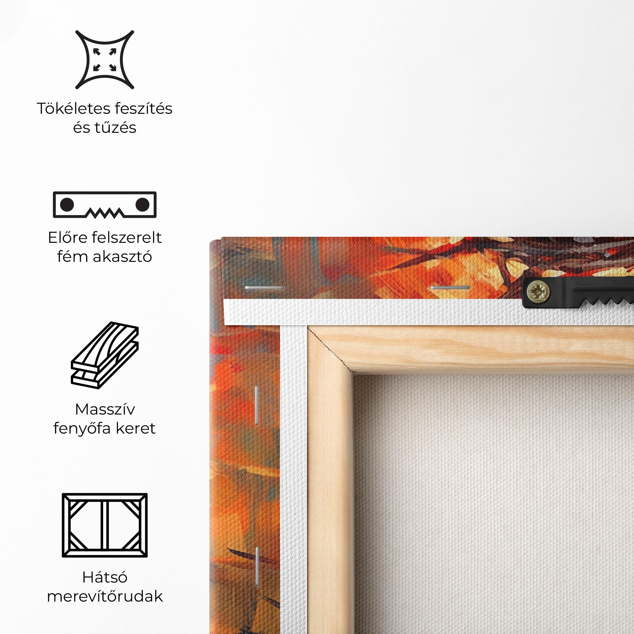 Vászonkép Jesus Crown Light mockup 5