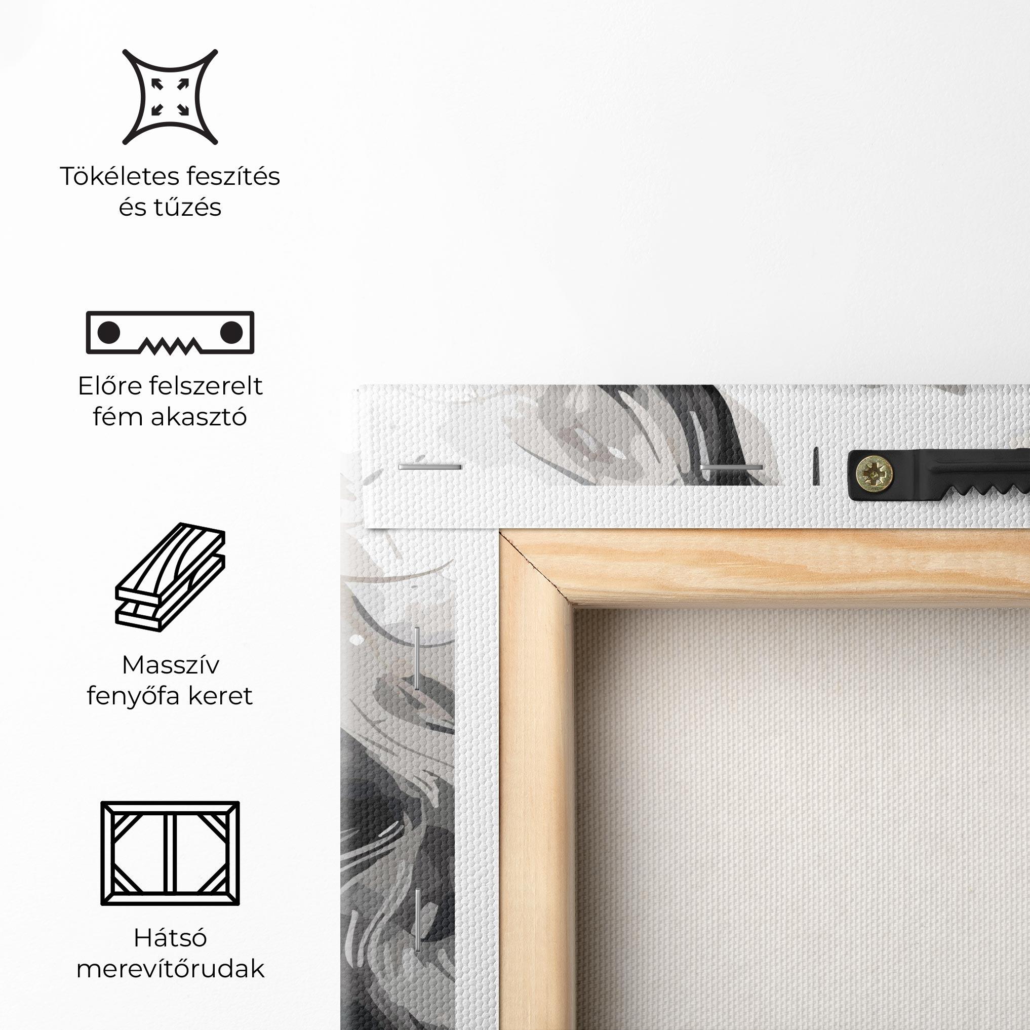 Vászonkép Jesus Ink Art mockup 5