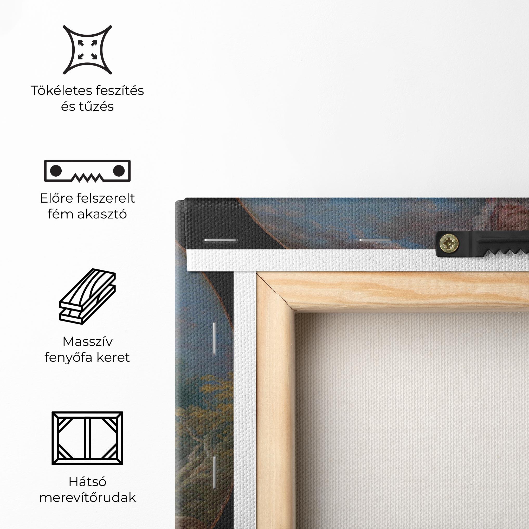 Vászonkép Religious Circle mockup 5