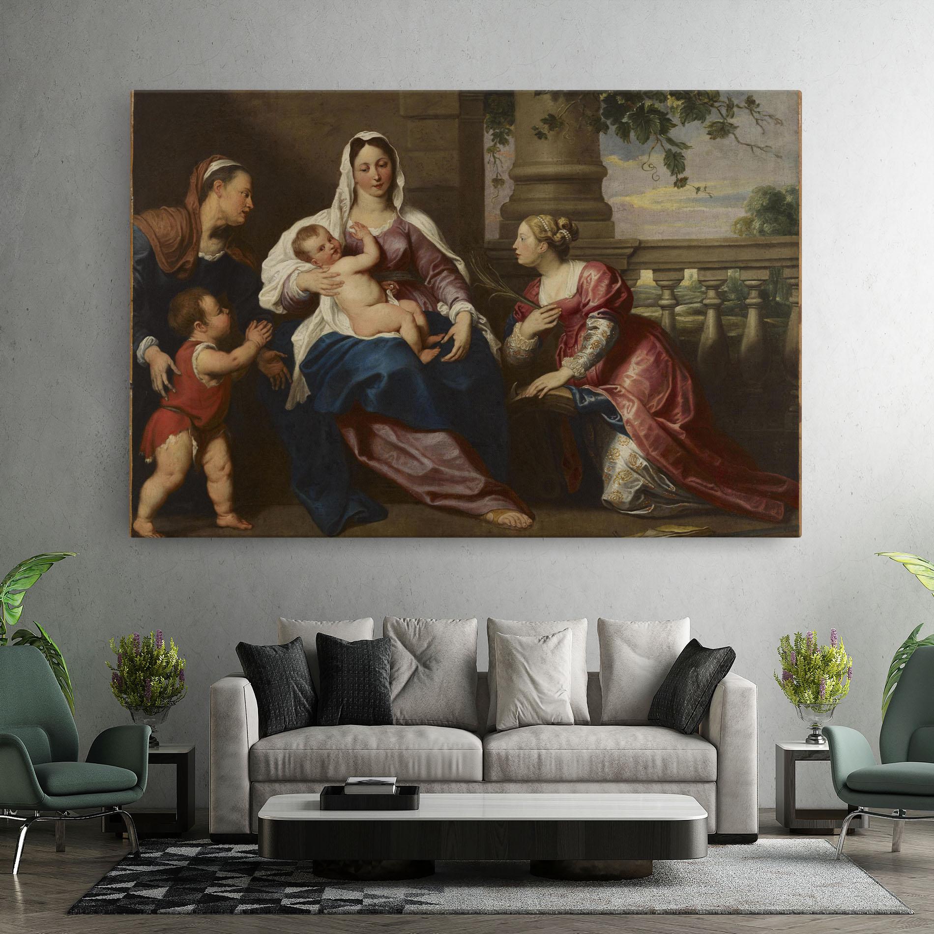 Vászonkép Risen Glory mockup 7