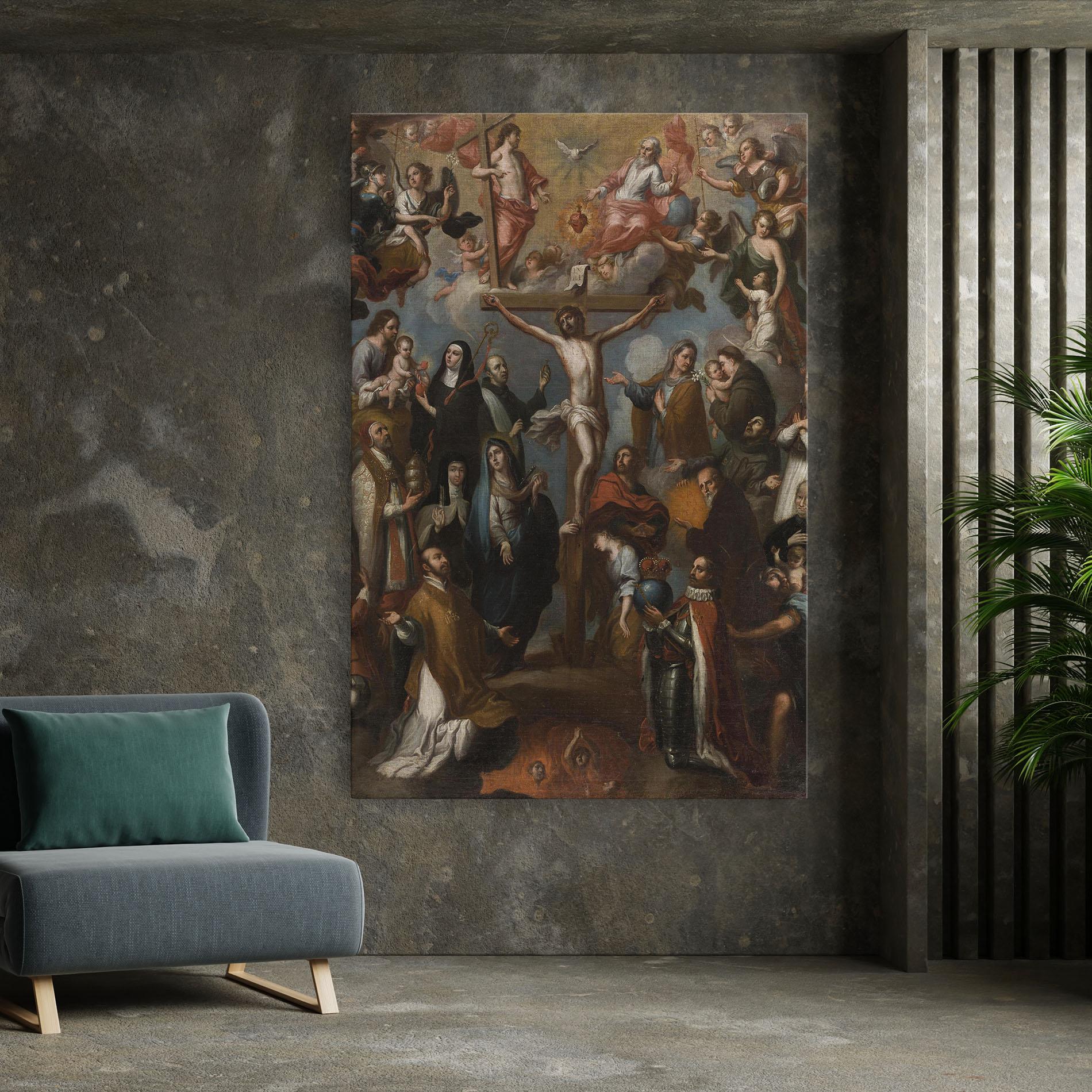 Vászonkép On The Cross mockup 7