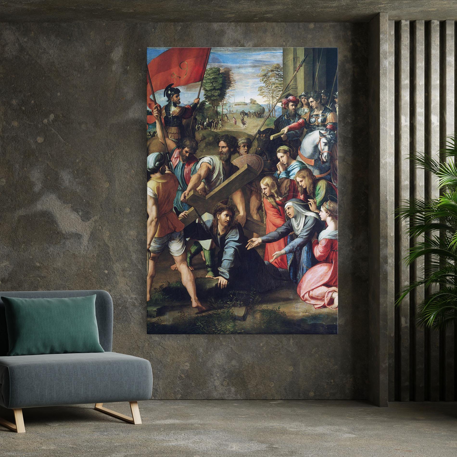 Vászonkép Taking The Cross mockup 7