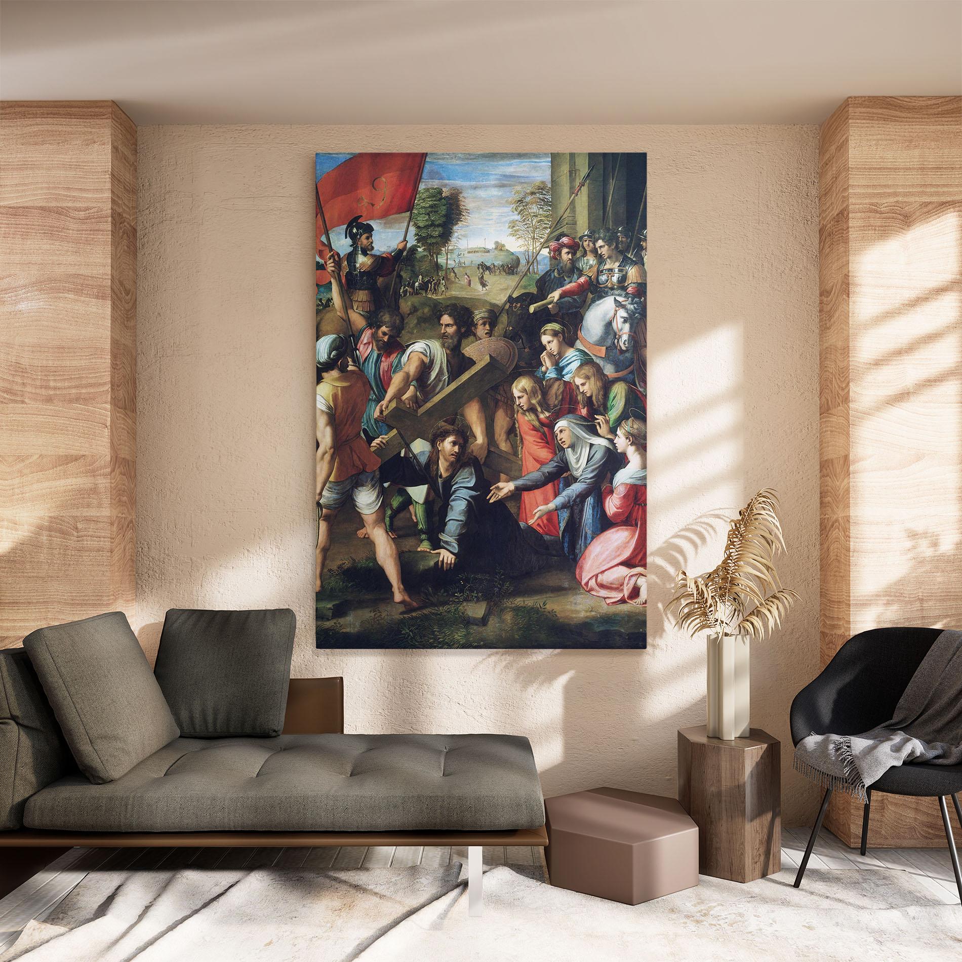 Vászonkép Taking The Cross mockup 8