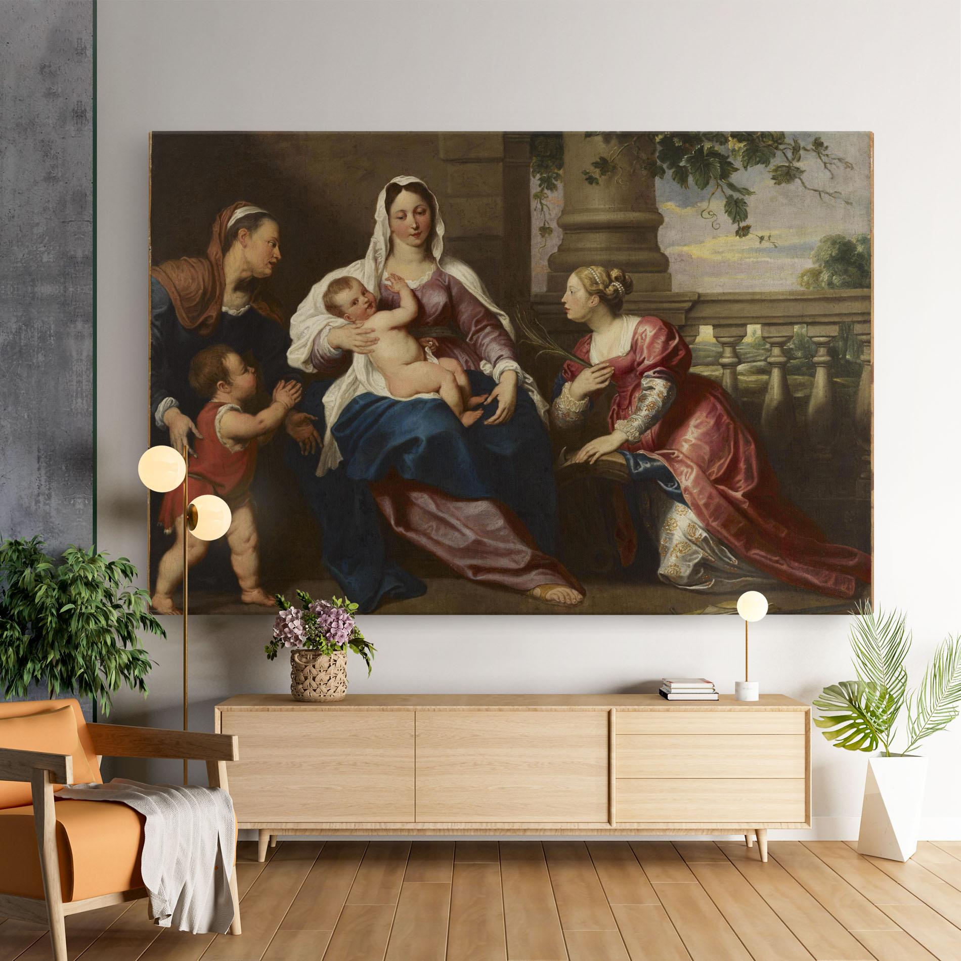 Vászonkép Risen Glory mockup 9